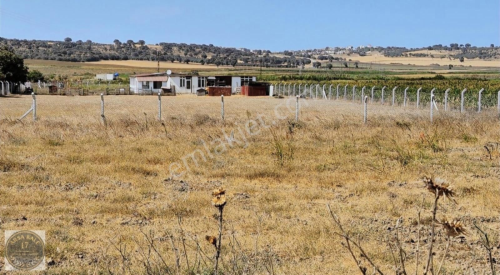 Ezine Üvecik Köyü Satılık Bağ & Bahçe Yeniköy Plaja Yakın 922m2 Hobi Bahçesi