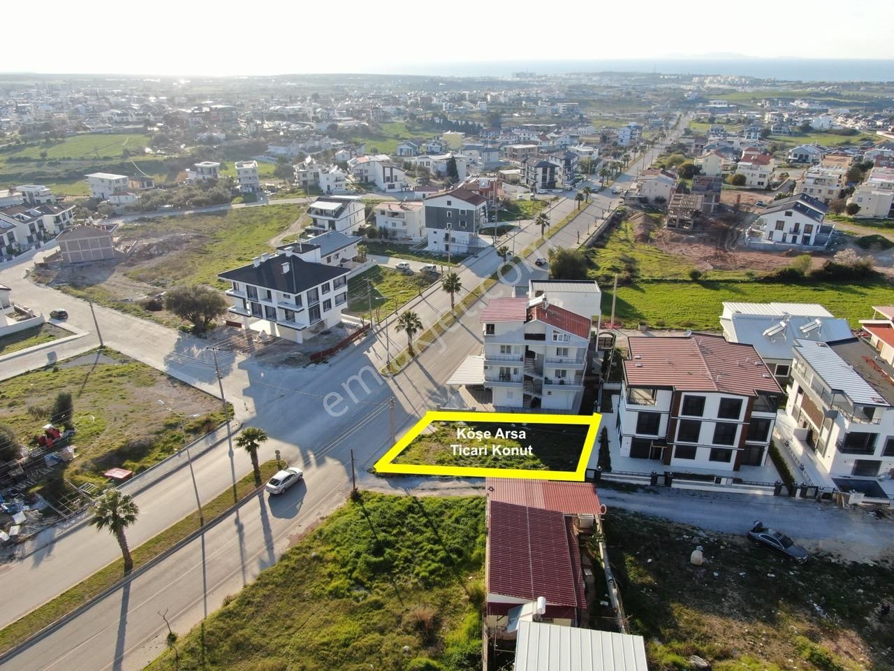 Didim İnönü Bulvarında Köşe Ticari Ve Konut İmarlı Arsa - Görsel 2