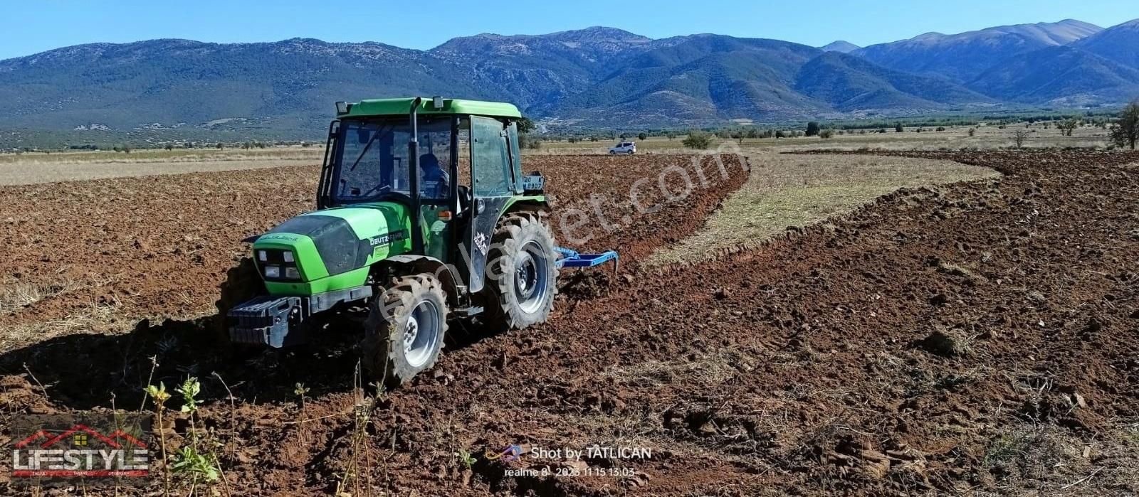 Tavas Bahçeköy Satılık Tarla Tavas Bahcekoyde 17 Dönüm Verimli Tarla