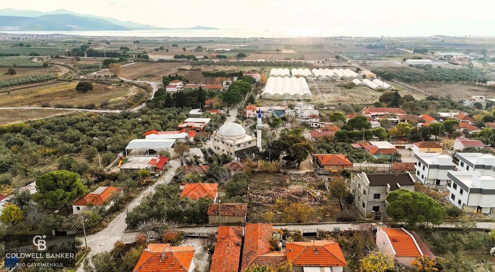 Dikili Kabakum Satılık Villa İmarlı İzmir Dikili Kabakum'da Deniz Manzaralı 405 M2 Satılık Arsa