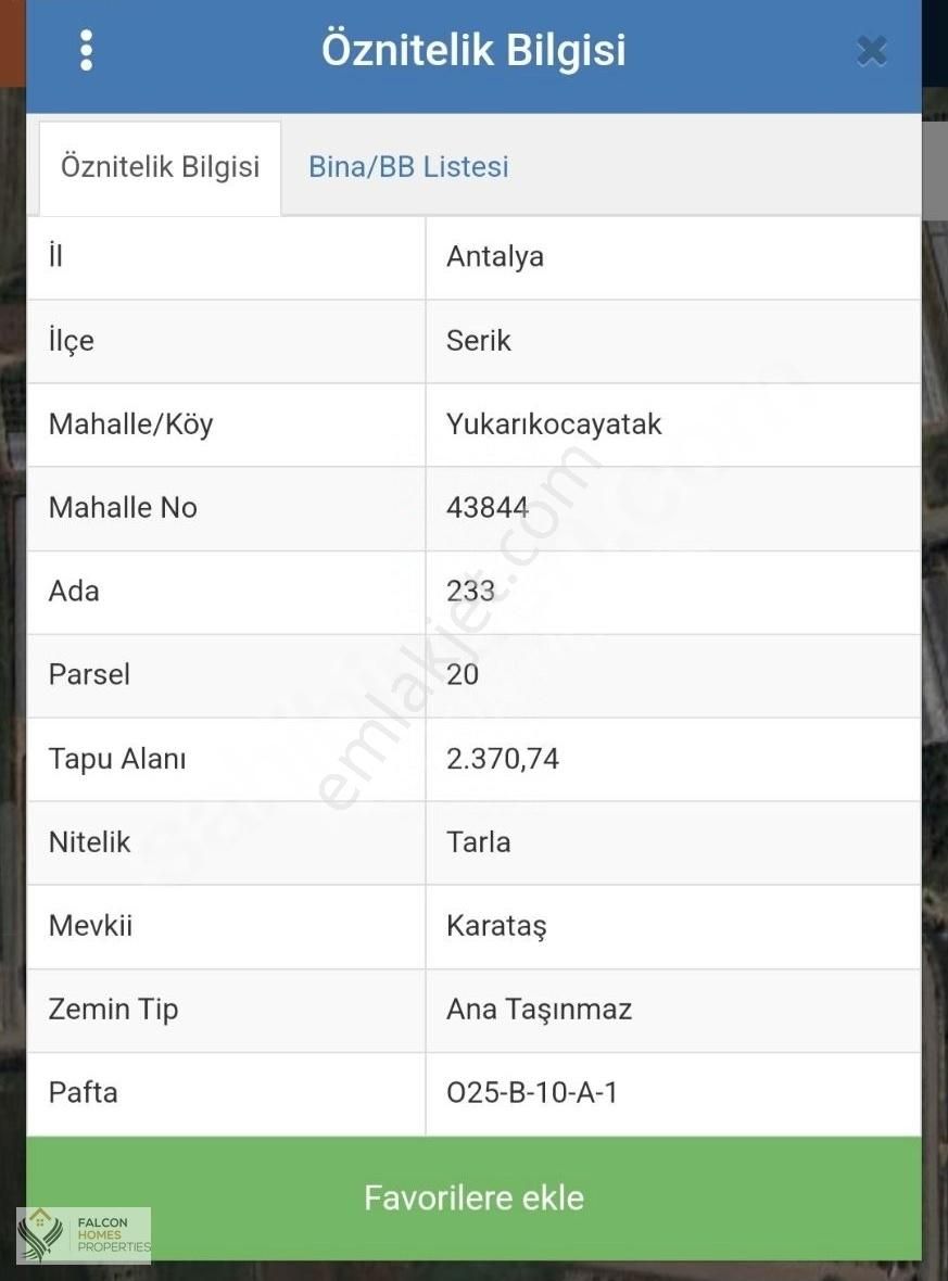 Serik Yukarıkocayatak Satılık Tarla Serik Yukarıkocayatak'ta Bim Depoları Arkası Müstakil Tarla