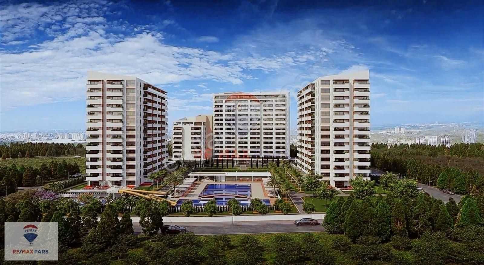 Mezitli Deniz Satılık Daire Remax Pars'tan Mb Azure Resort'ta 2+1 Lüks Satılık Daire