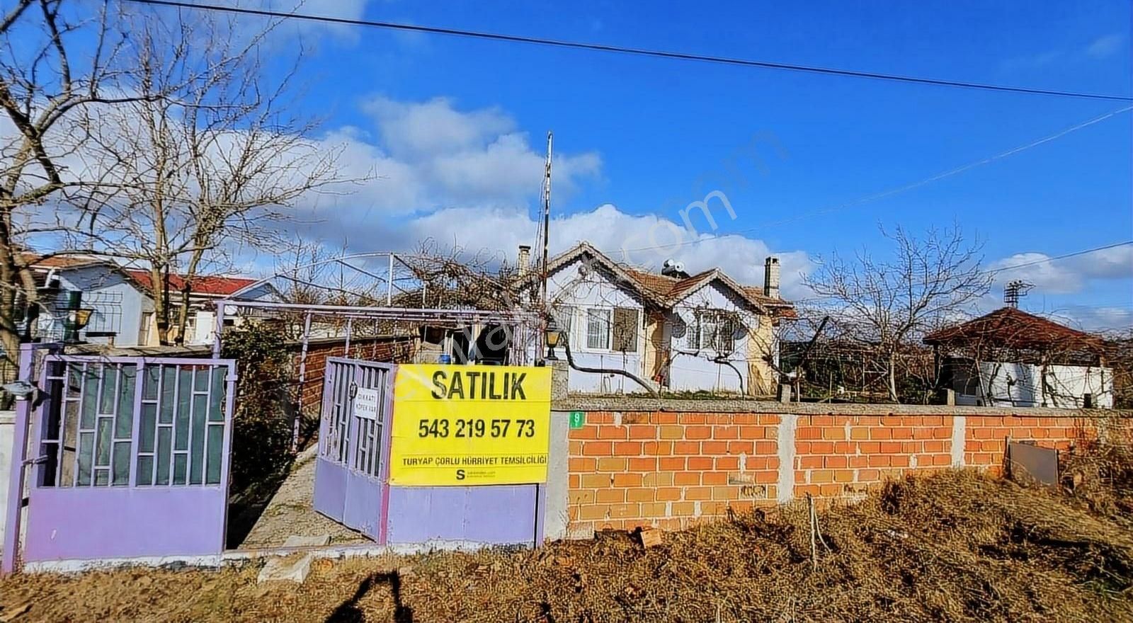 Ergene Yulaflı Satılık Müstakil Ev Turyap Hürriyet Ten Yulaflıda Acil Satılık Müstakil Ev