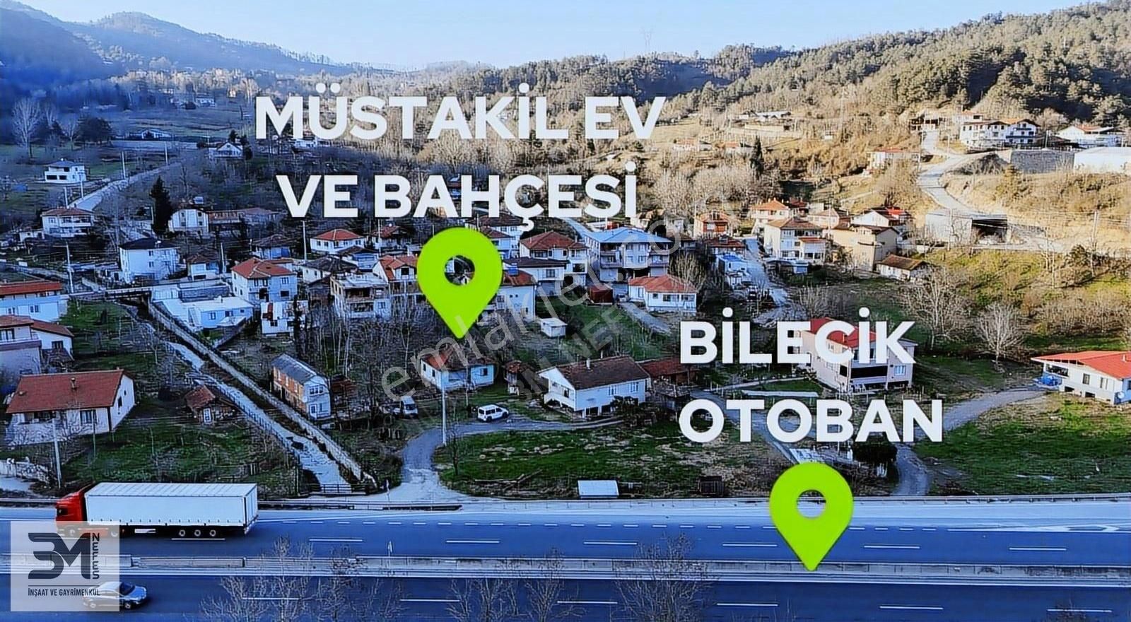 Geyve Karaçam Satılık Konut İmarlı Geyve Karaçam 1497 M2 Arsa İçinde Müstakil Ev Ve Bahçesi