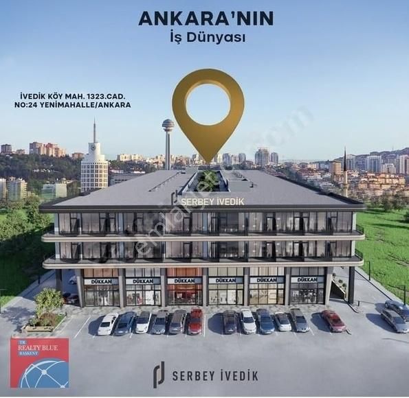 Yenimahalle İvedik OSB Satılık Ofis İvedik`te Mükemmel Konumlu Lüks Ofisler