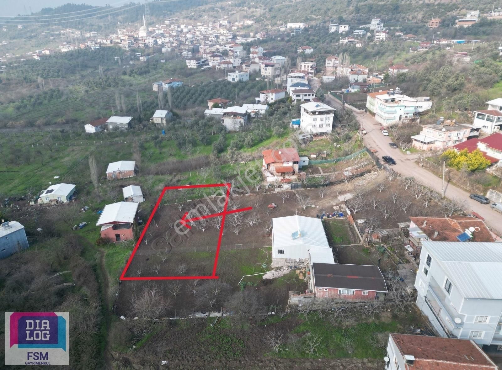 Osmangazi Dürdane Satılık Villa İmarlı Dürdane Köyünde Villa İmarlı Tek Tapu Satılık Fırsat Arsa