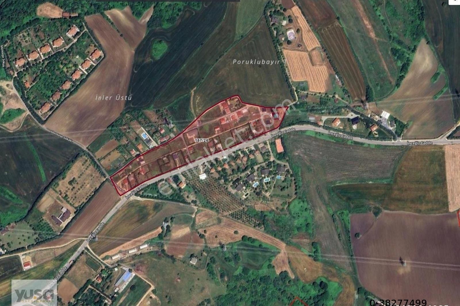 Çatalca İnceğiz Satılık Özel Kullanım Çatalca İnceğiz'de Proje İçinde 400m² Arsa