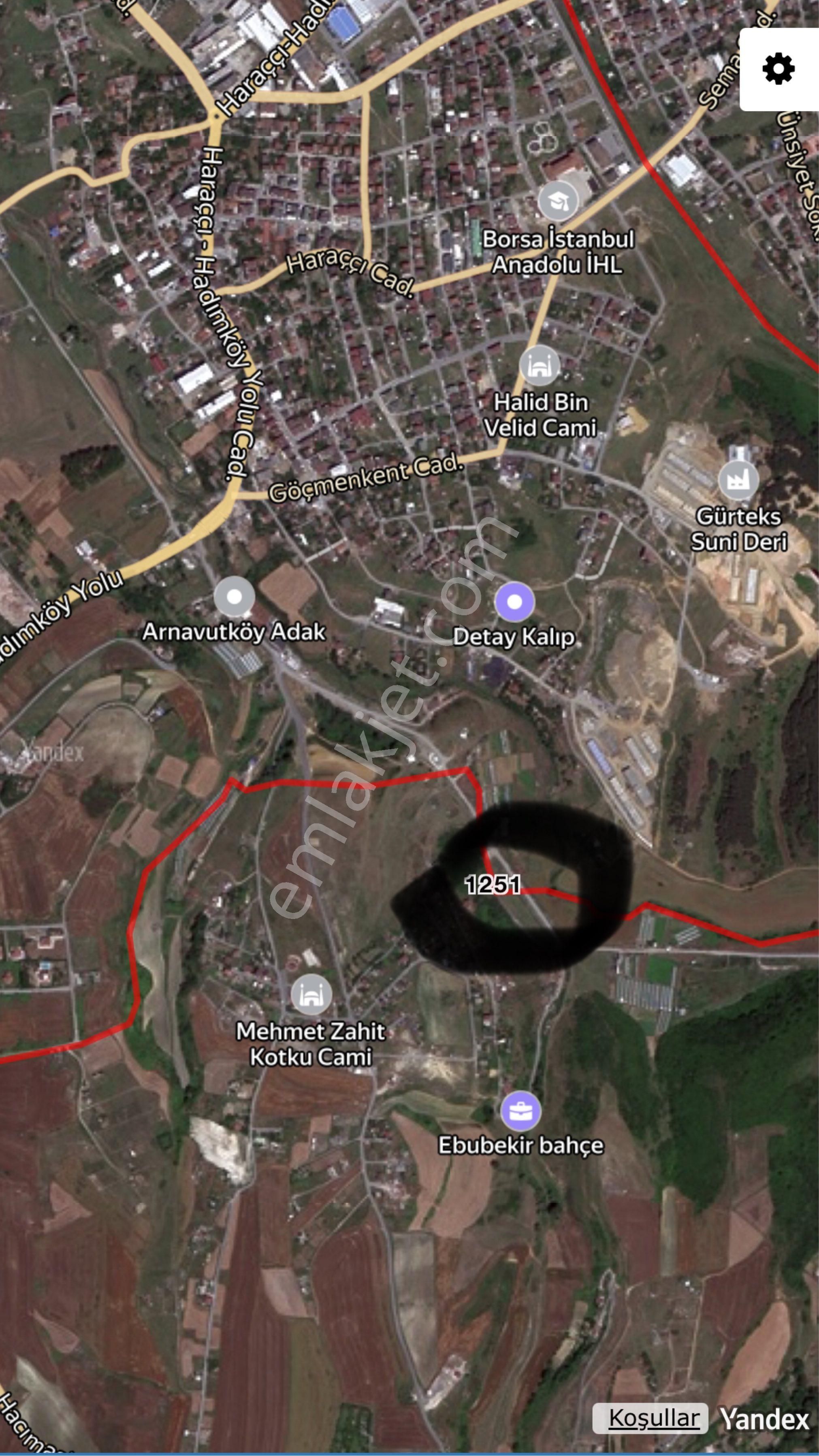 Arnavutköy Haraççı’da 20m2 Satılık Tarla - Görsel 2