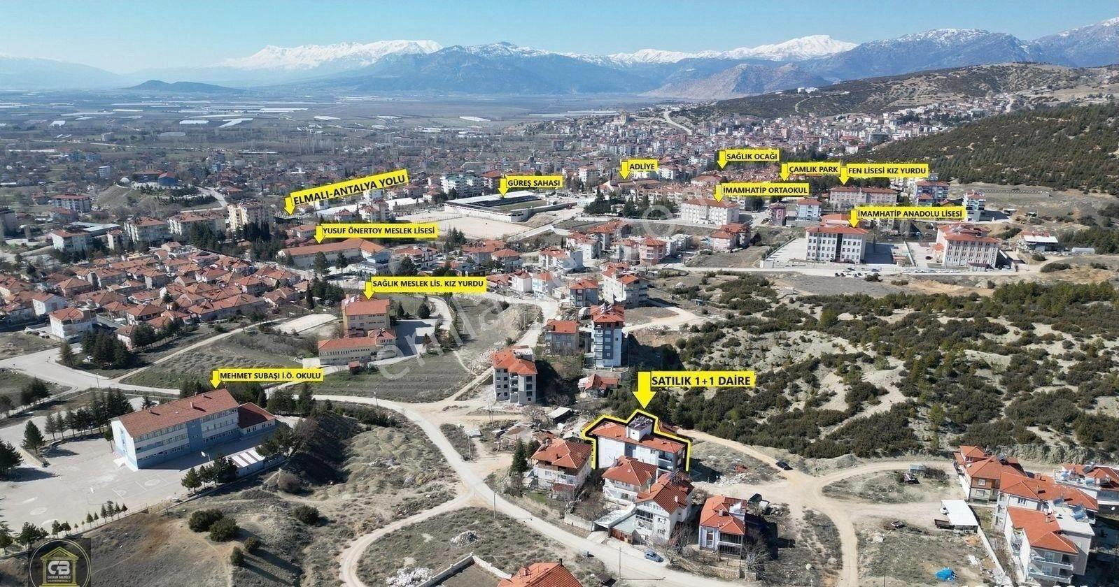 Elmalı Gündoğan Satılık Daire Elmalı Gündoğan Mah Okullara Ve Resmi Kurumlara Yakın Konumda 1+1 65 M² Daire Satılıktır