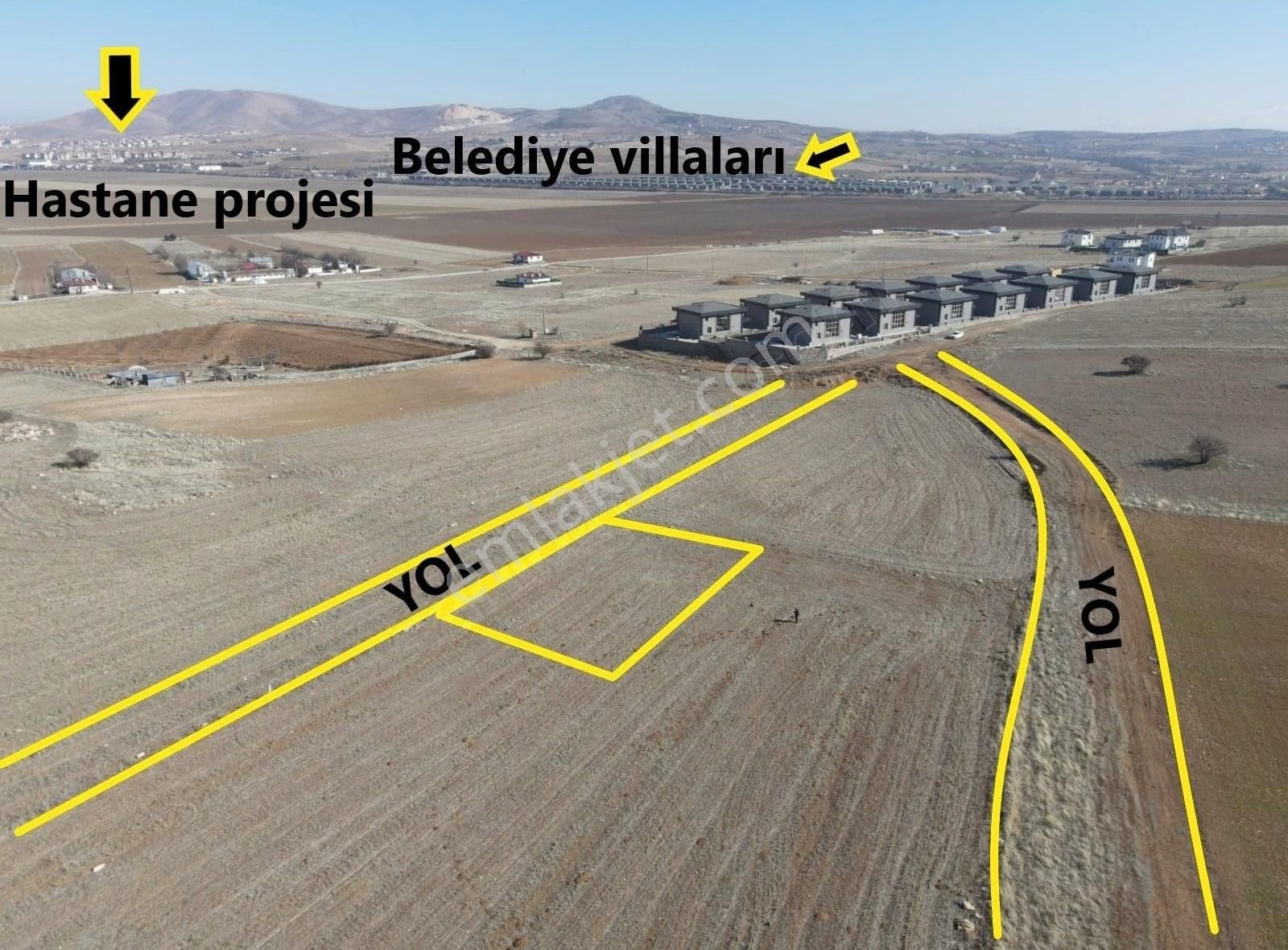 Elazığ Merkez Aşağıdemirtaş Köyü (Güneşli) Satılık Villa İmarlı Elazığ Emlaktan Kuş Tepesinde Fırsat Arsa