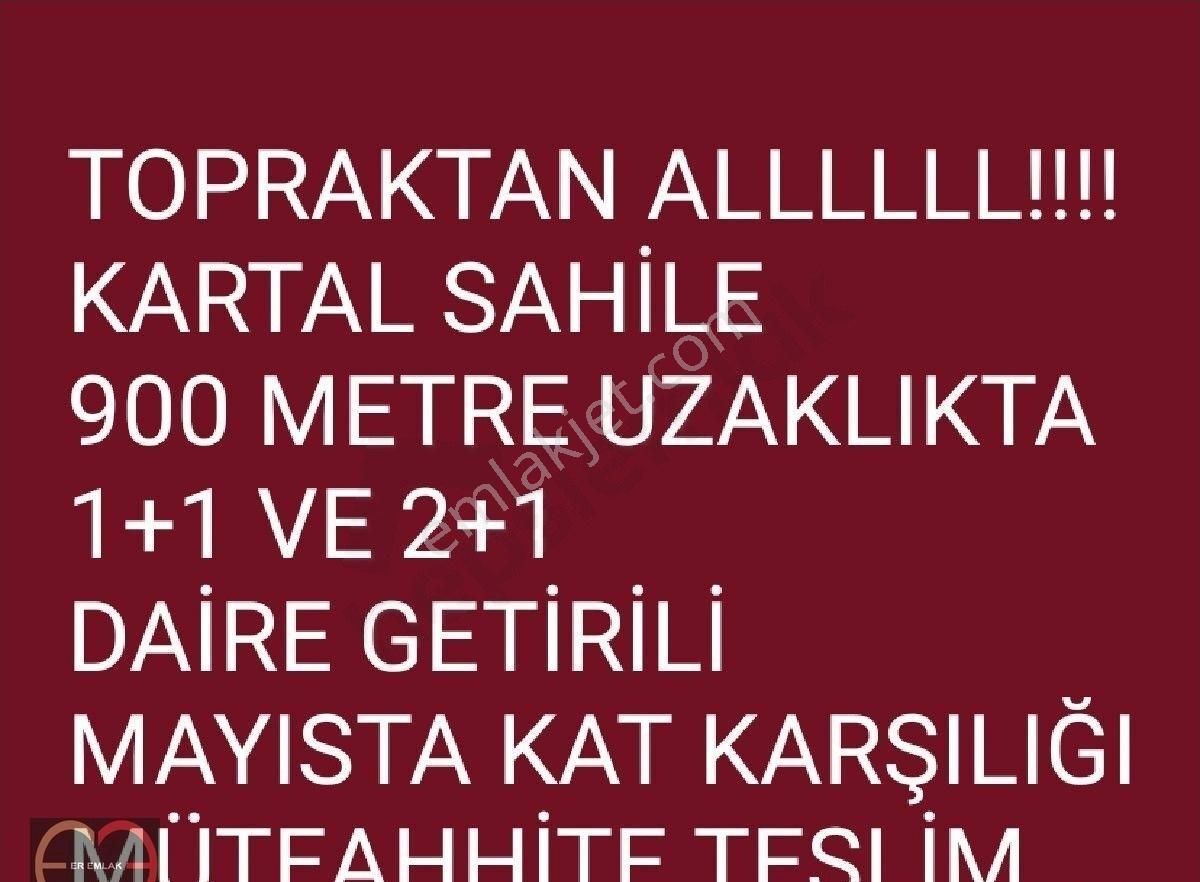 Kartal Çavuşoğlu Satılık Residence İstanbul Kartal'da Topraktan Rezidans Dairesi