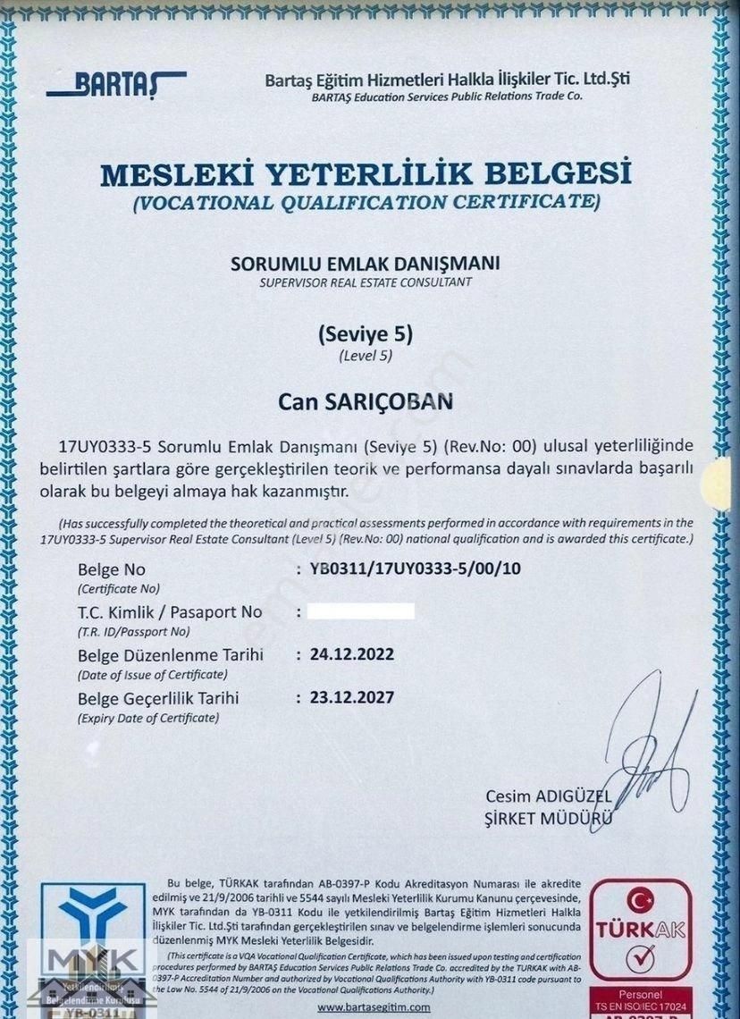 Çankaya Metin Akkuş Satılık Daire Çankayadan Sinan Caddesi Üzerinde Vadi Manzaralı Ara Katta Mantolamalı 3 Cepheli Bağımsız Salonlu