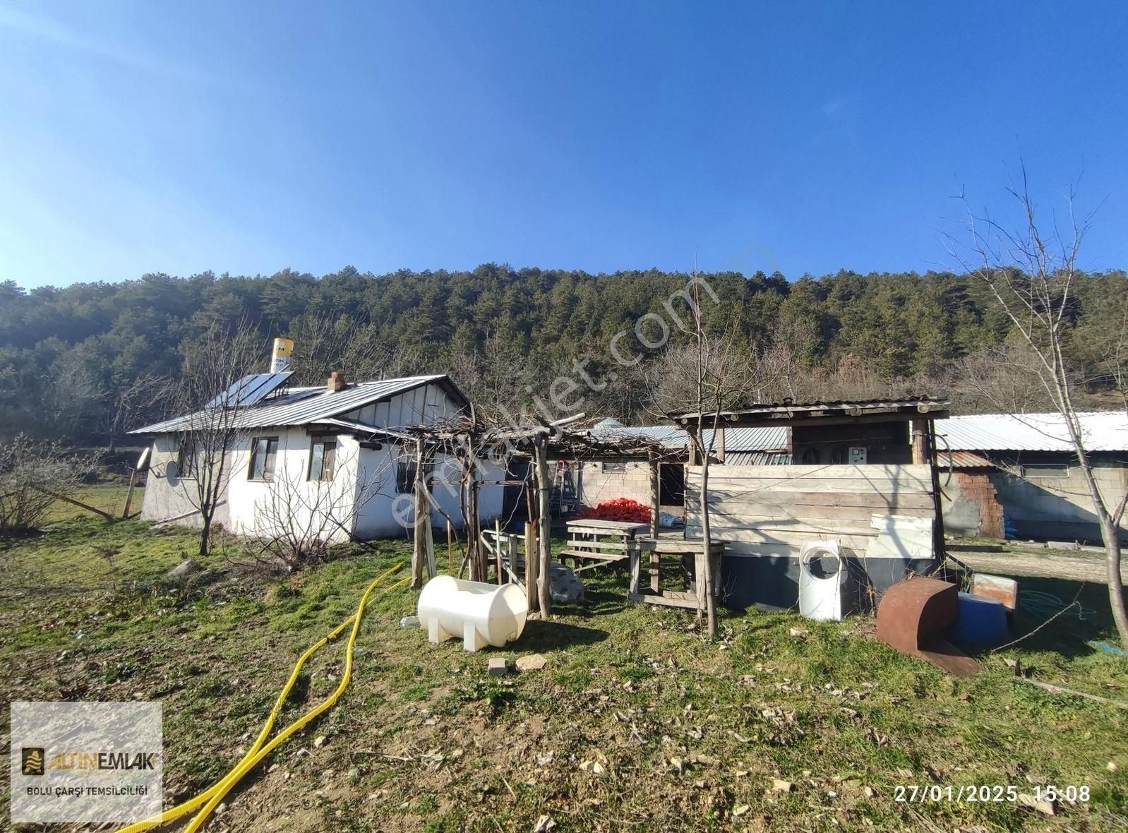 Bolu Merkez Fasıl Köyü (Merkez) Satılık Villa İmarlı Bolu Fasıl 3460 M2 Yerleşik Alan Satılık Kümes Ve Villa Arsası