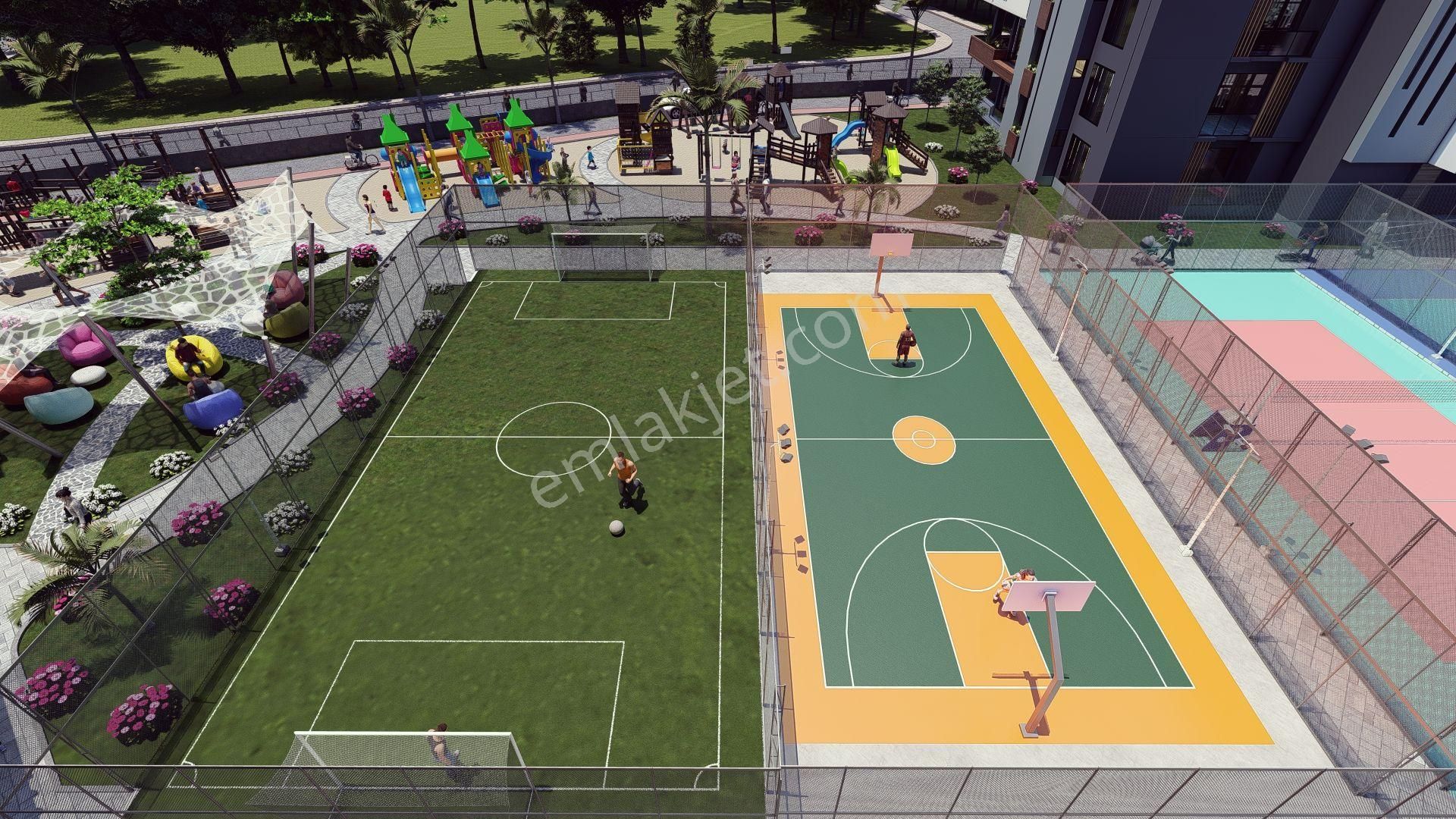 Royal Emlaktan Erdemli Tömük Mah Lüx Tatil Köyünden Satılık 1+1 Sıfır Daire - Görsel 29