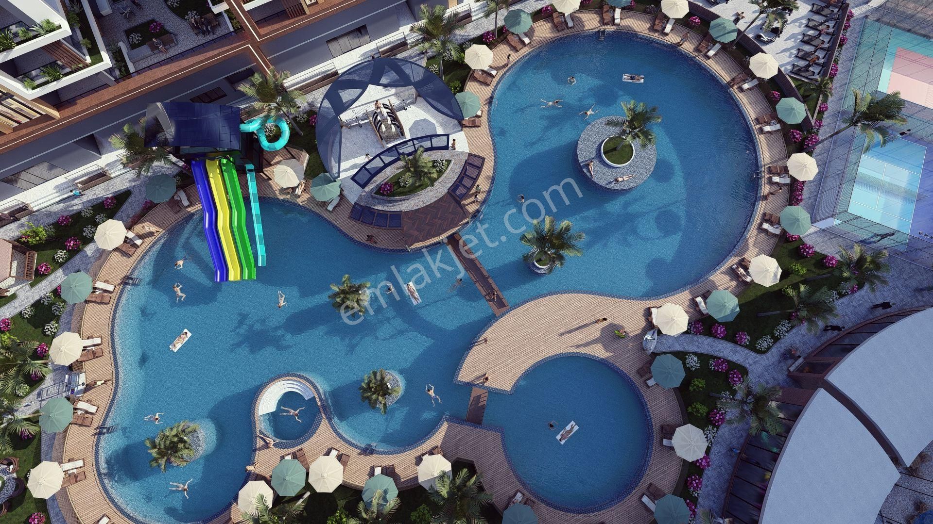 Royal Emlaktan Erdemli Tömük Mah Lüx Tatil Köyünden Satılık 1+1 Sıfır Daire - Görsel 22