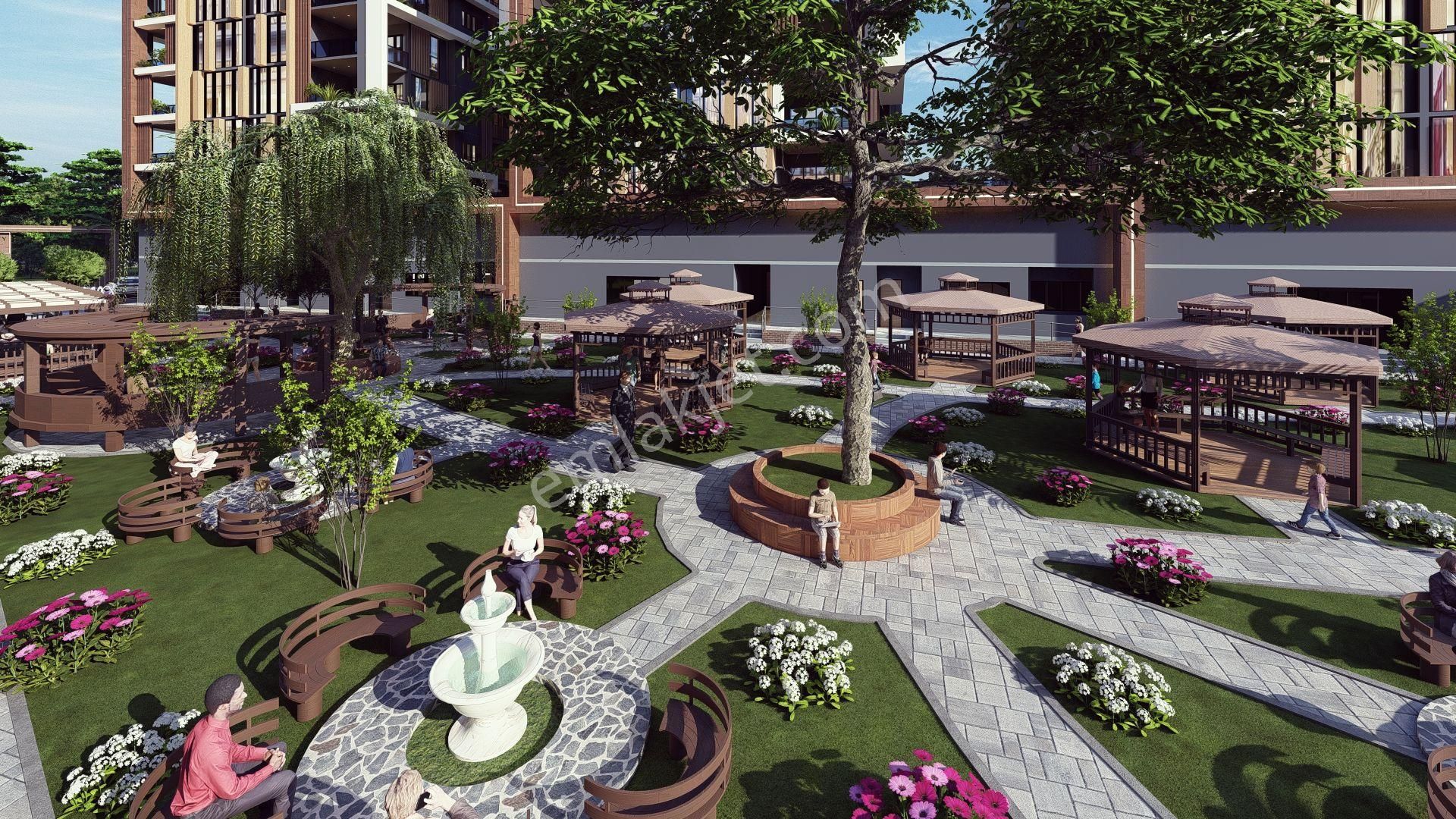 Royal Emlaktan Erdemli Tömük Mah Lüx Tatil Köyünden Satılık 1+1 Sıfır Daire - Görsel 27