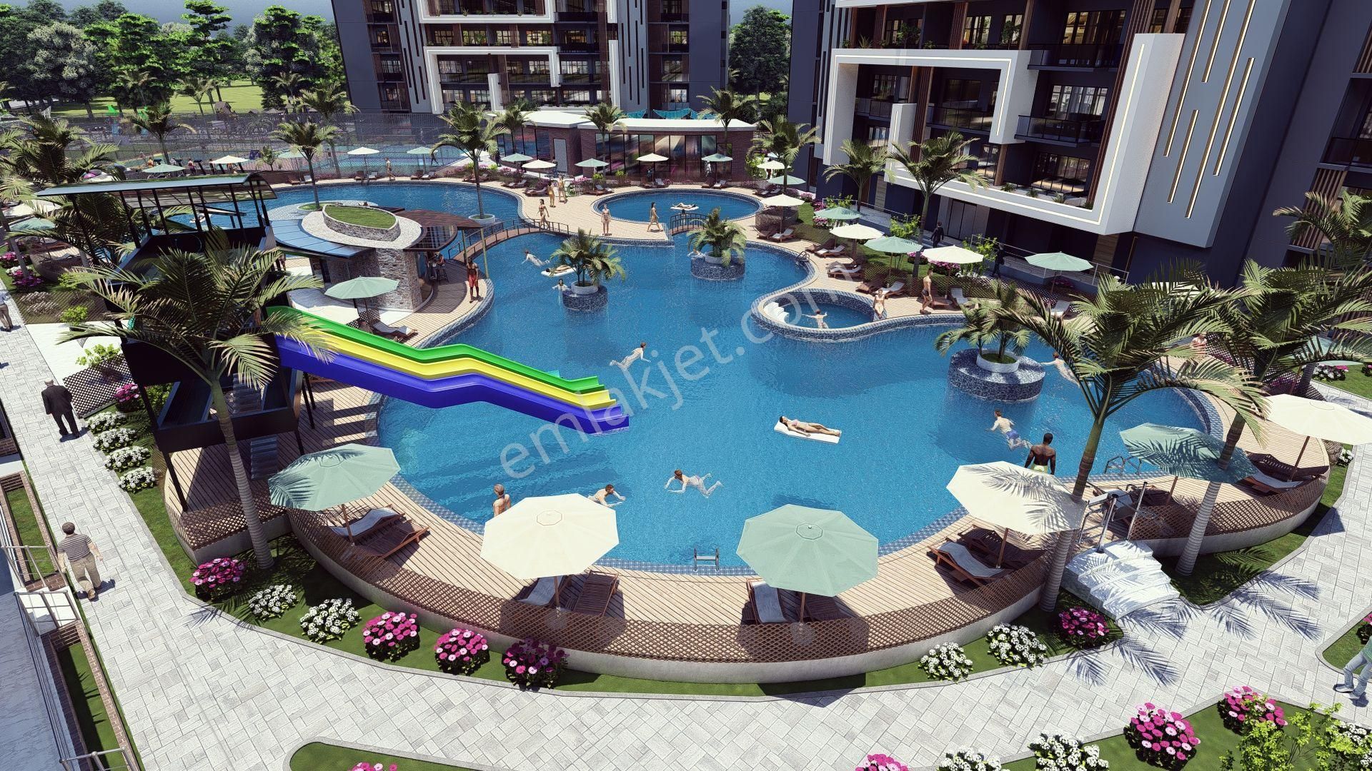 Royal Emlaktan Erdemli Tömük Mah Lüx Tatil Köyünden Satılık 1+1 Sıfır Daire - Görsel 3