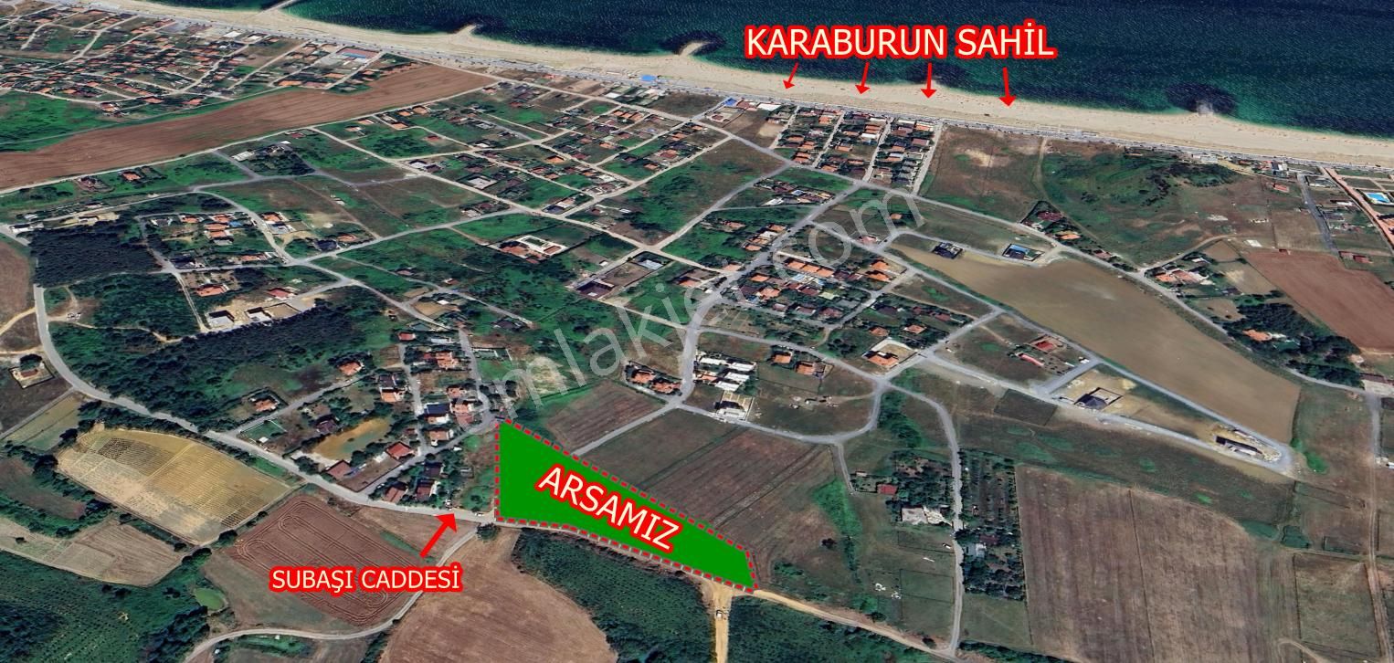 Arnavutköy Karaburun Satılık Konut İmarlı Arnavutköyün Gözdesi Karaburunda'da Mükemmel Konumdaki Satılık Arsamız