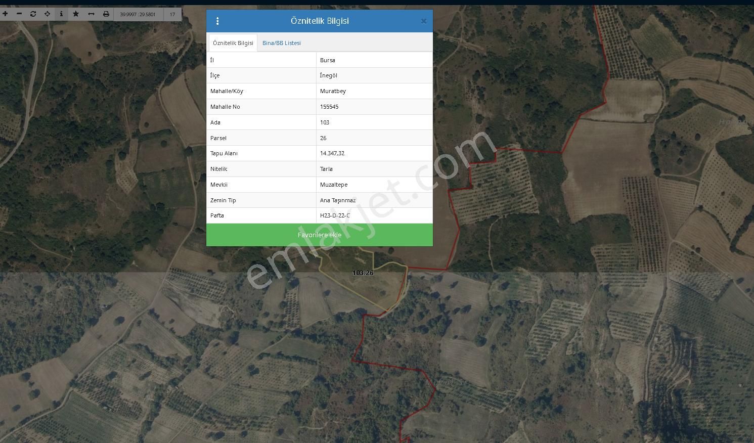 Muratbey'de 14.347m2 Yatırımlık Tarla Resmi Yola Cepheli - Görsel 9
