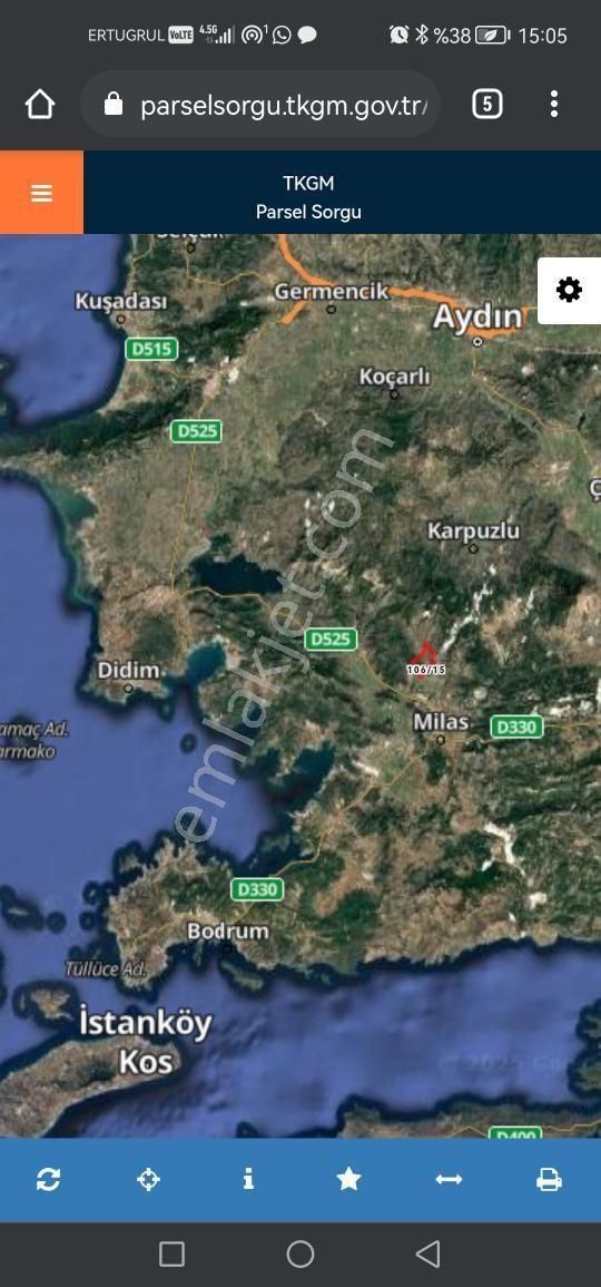 Milas Epce 5 Dönüm Tarla - Görsel 7