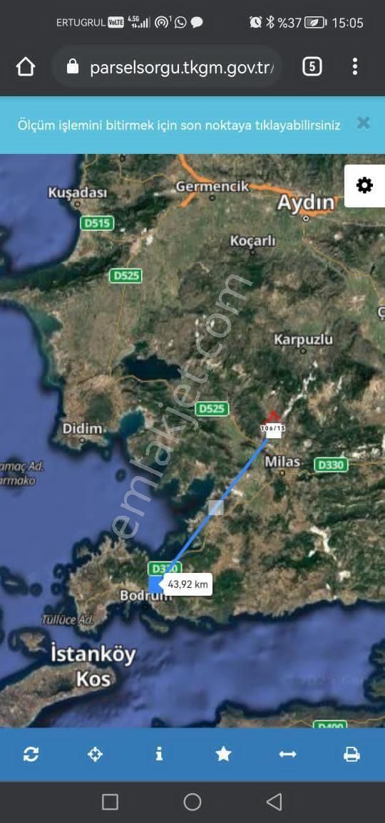 Milas Epce 5 Dönüm Tarla - Görsel 5