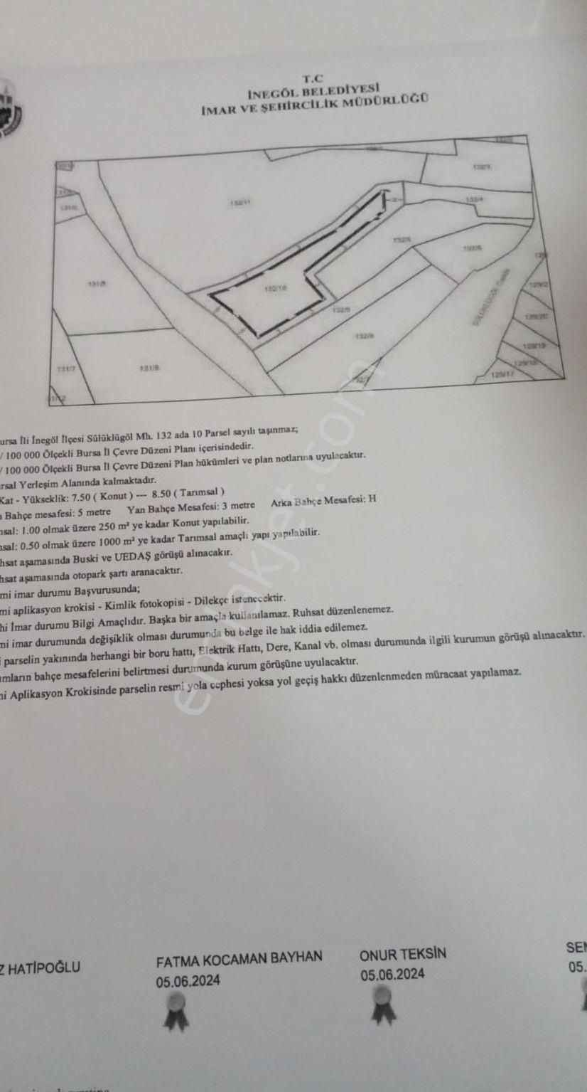 Çelik'ten İnegöl Sülüklügöl'de Köy İçi 358 M2 Arsa - Görsel 27