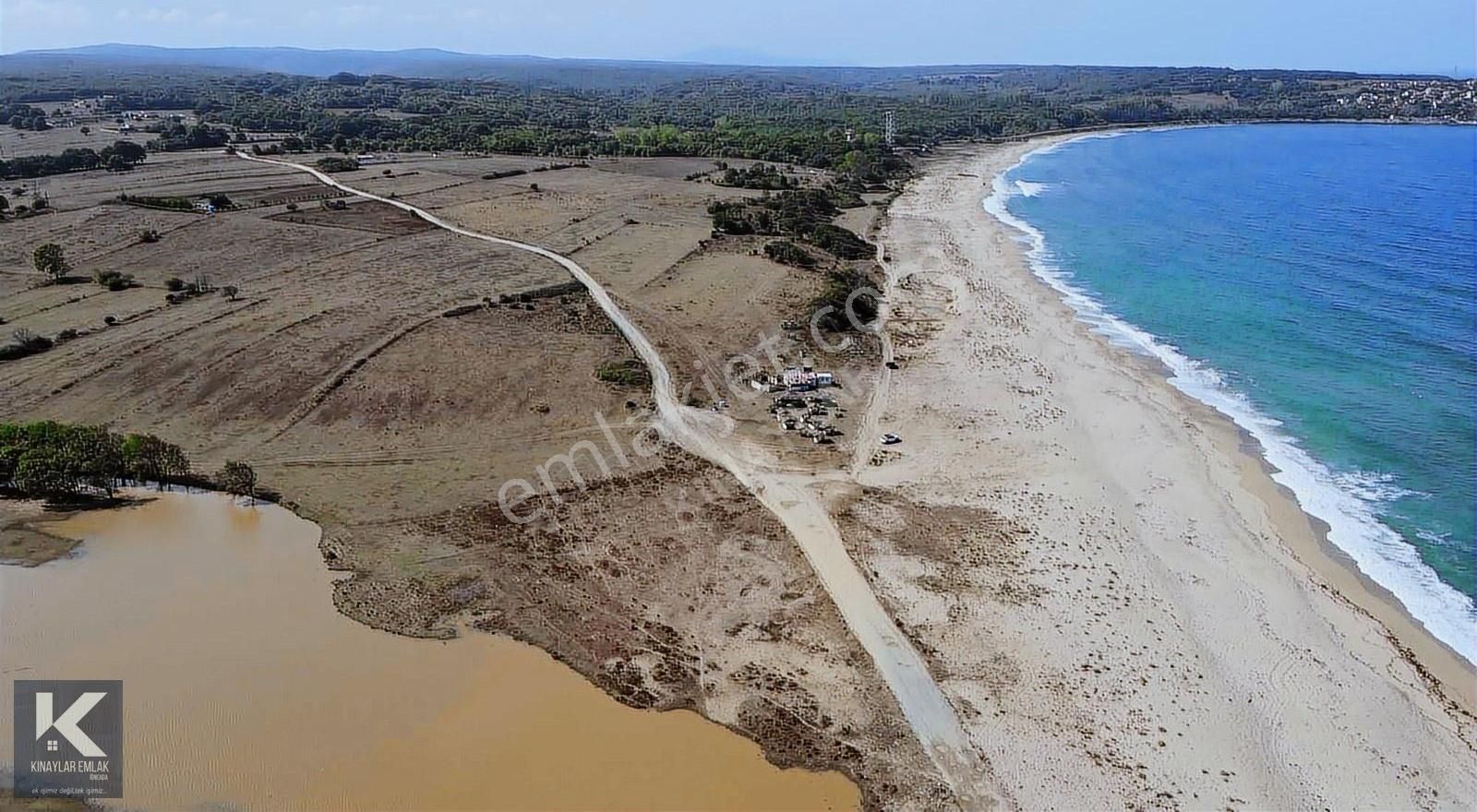 Demirköy Beğendik Köyü Satılık Tarla Kınaylardan Beğendikte Denize Sıfır Manzaralı Arazi