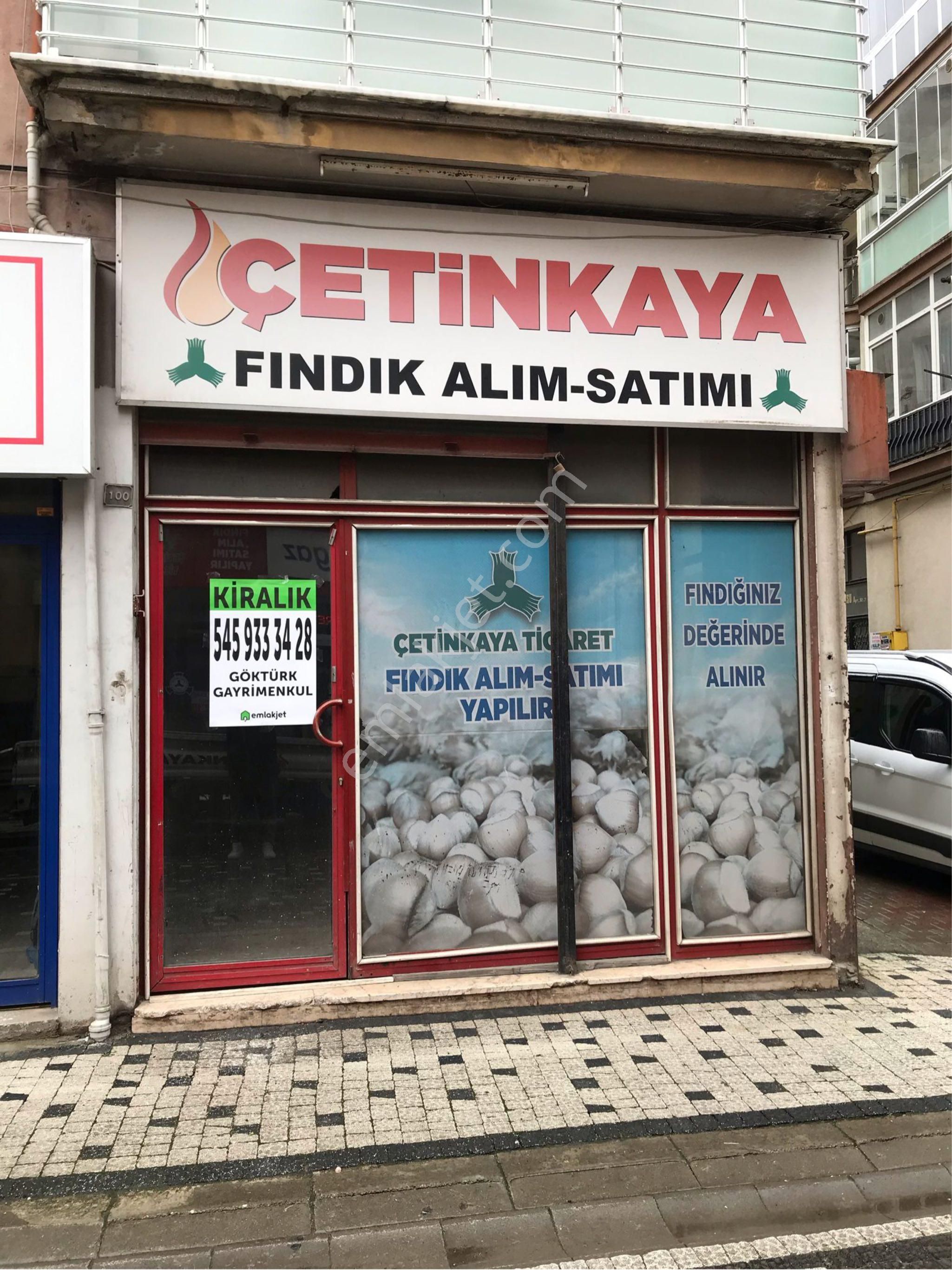 Giresun Merkez Hacısiyam Kiralık Dükkan & Mağaza Göktürk Gayrimenkul - Kiralık Dükkan