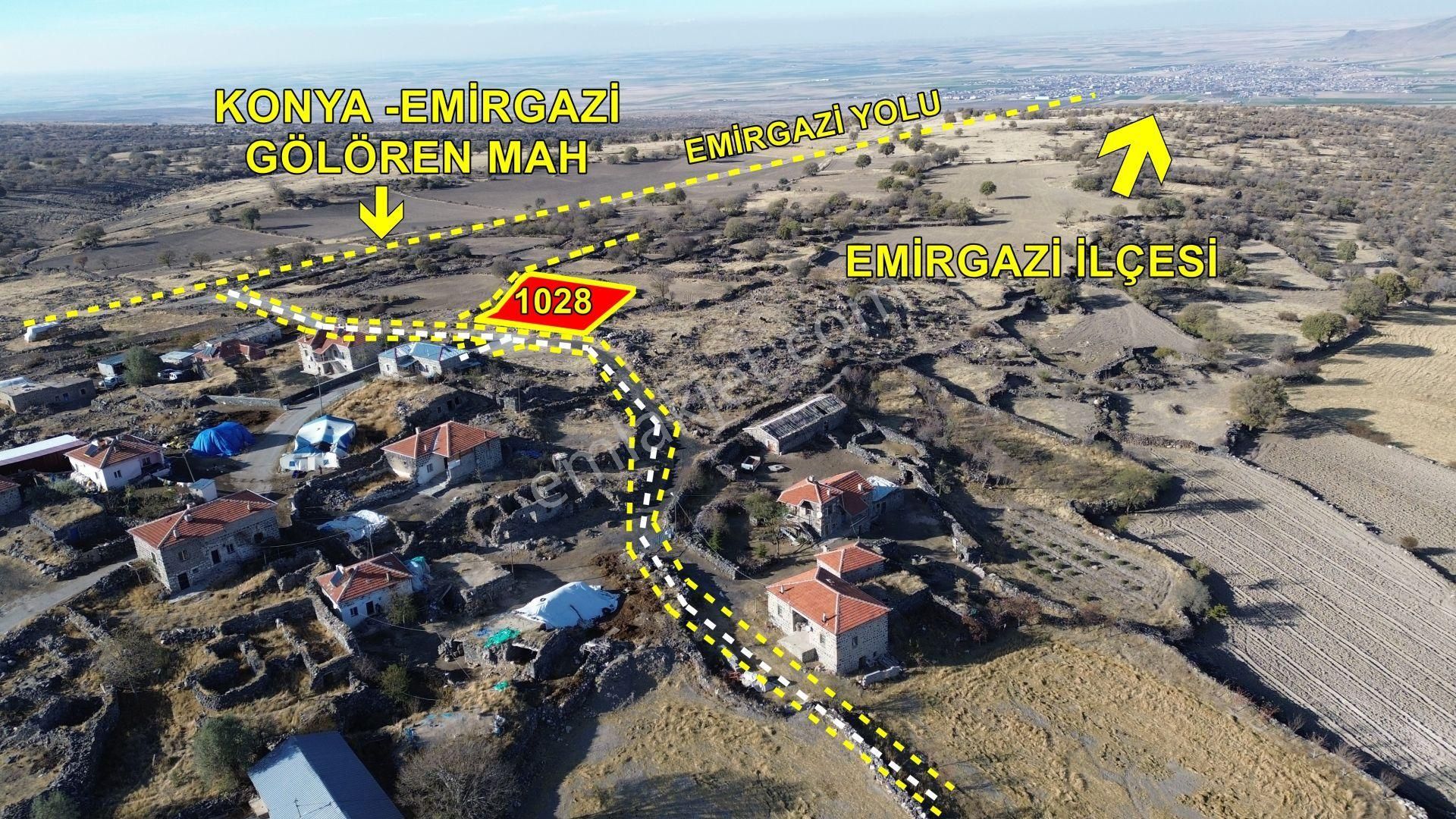 Emirgazi Gölören Satılık Konut İmarlı Konut İmarlı Arsa 1028 M² / Konya / Emirgazi / Gölören