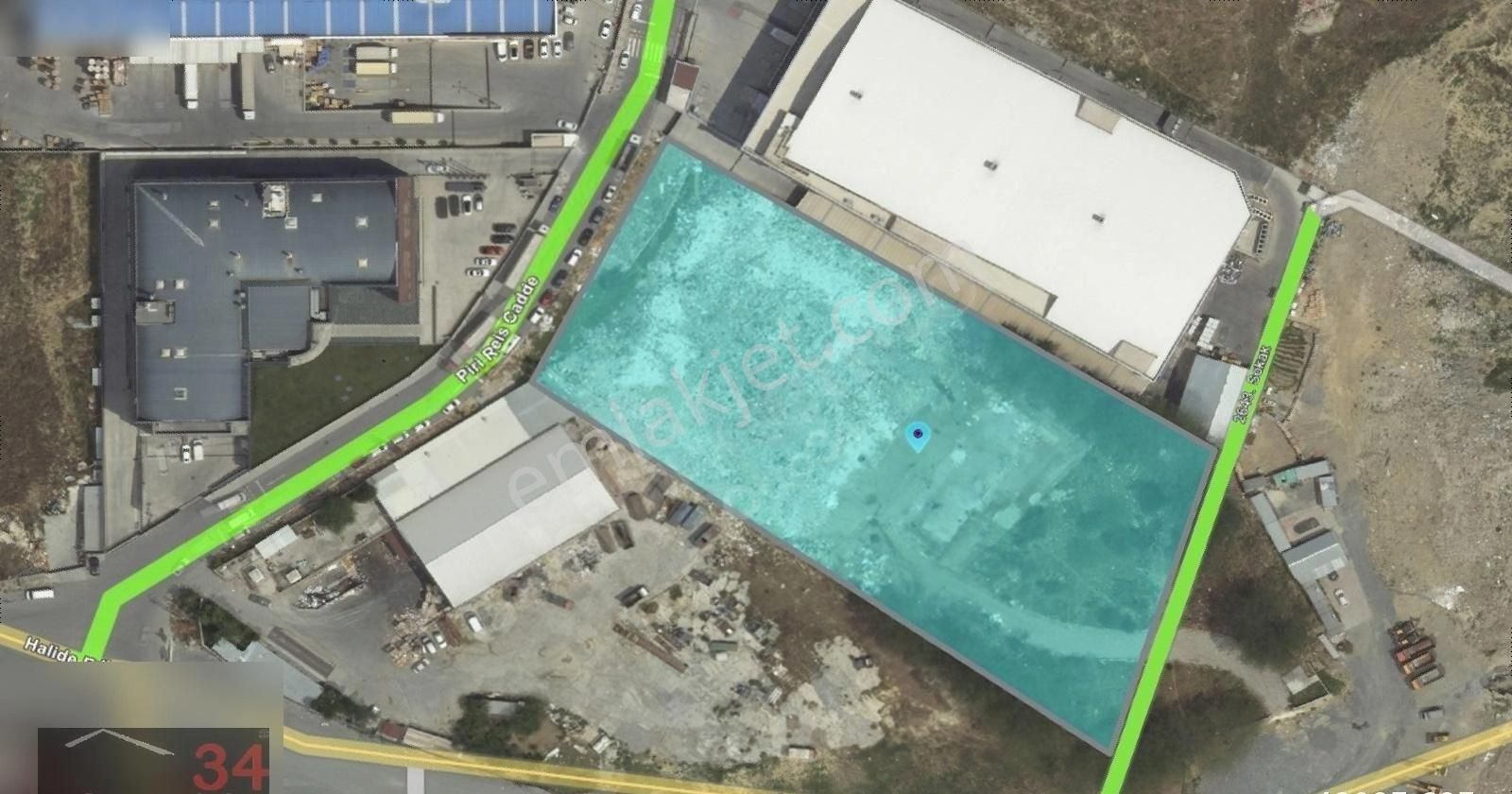 Esenyurt Kıraç 'ta Sanayi İmarlı Önü Arkası Yol, 9771 M² Arsa - Görsel 8