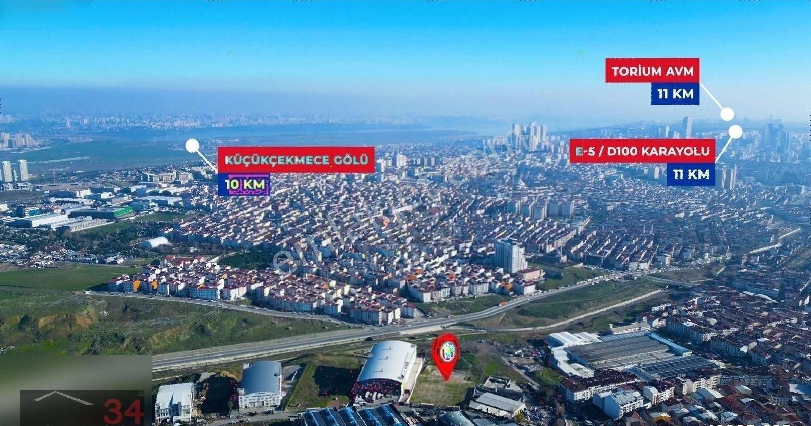 Esenyurt Kıraç 'ta Sanayi İmarlı Önü Arkası Yol, 9771 M² Arsa - Görsel 9