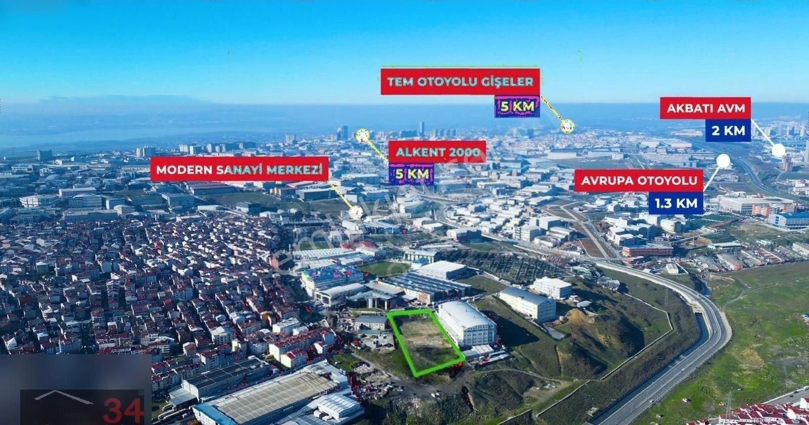 Esenyurt Kıraç 'ta Sanayi İmarlı Önü Arkası Yol, 9771 M² Arsa - Görsel 16