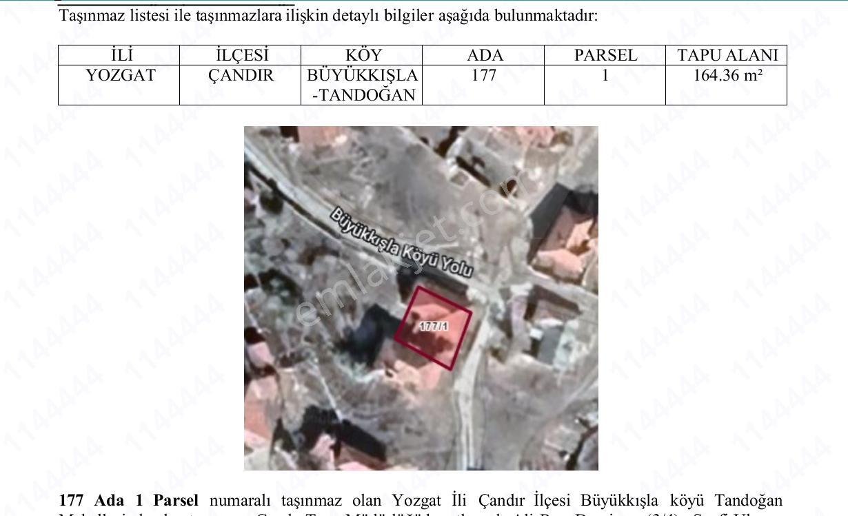 Yozgat Çandır Müstakilev Ve Ahır Tapu Sahibi Perta Emlak Ümit Tahmaz - Görsel 19