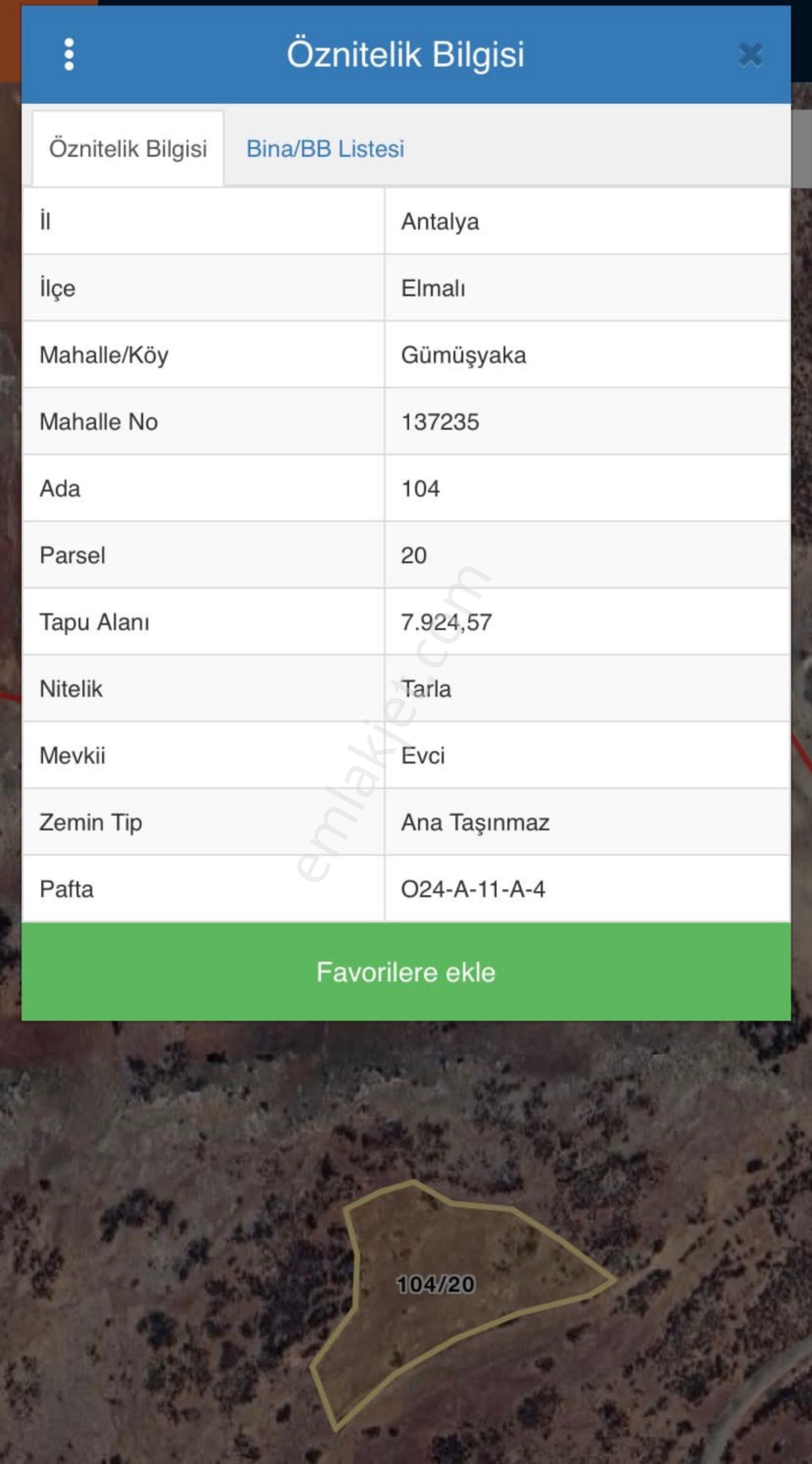 Marcity'den Antalya Elmalı Satılık Arsa - Görsel 3