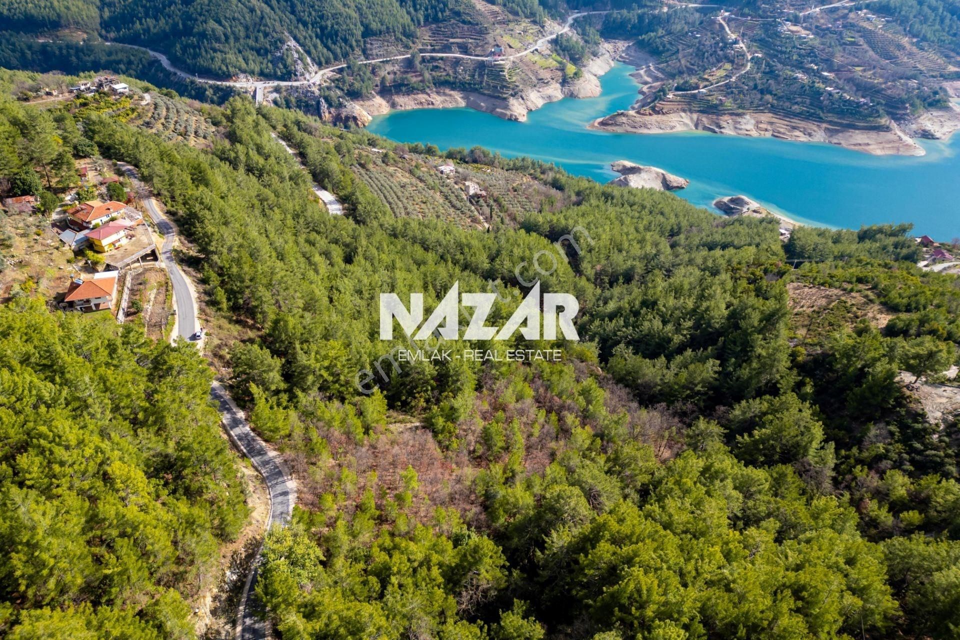 Alanya Üzümlü Satılık Tarla Alanya Üzümlü Mahallesi’nde 6.055 M² Satılık Baraj Manzaralı Tarla