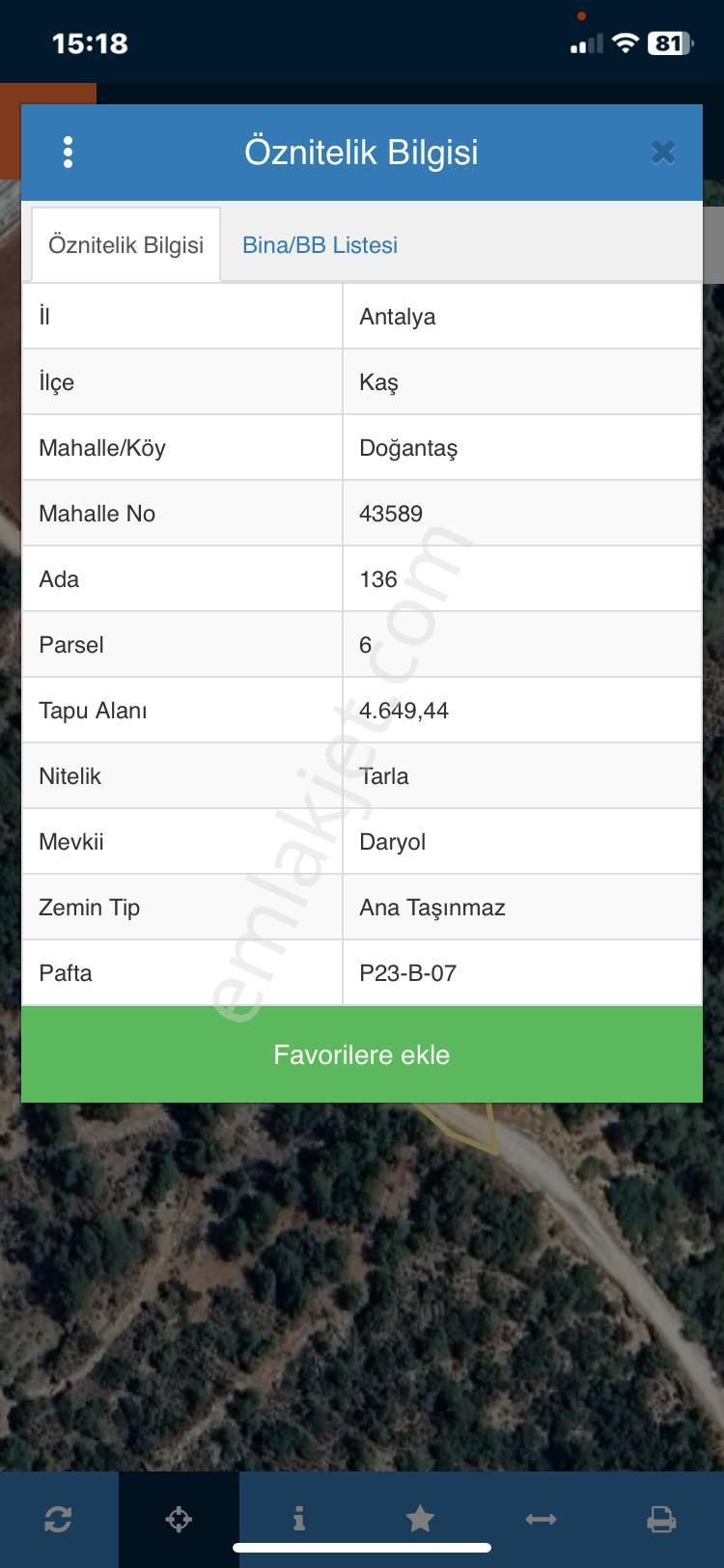 Arif Emlaktan Satılık Kaş Doğantaş'da Muhteşem Tarla - Görsel 16
