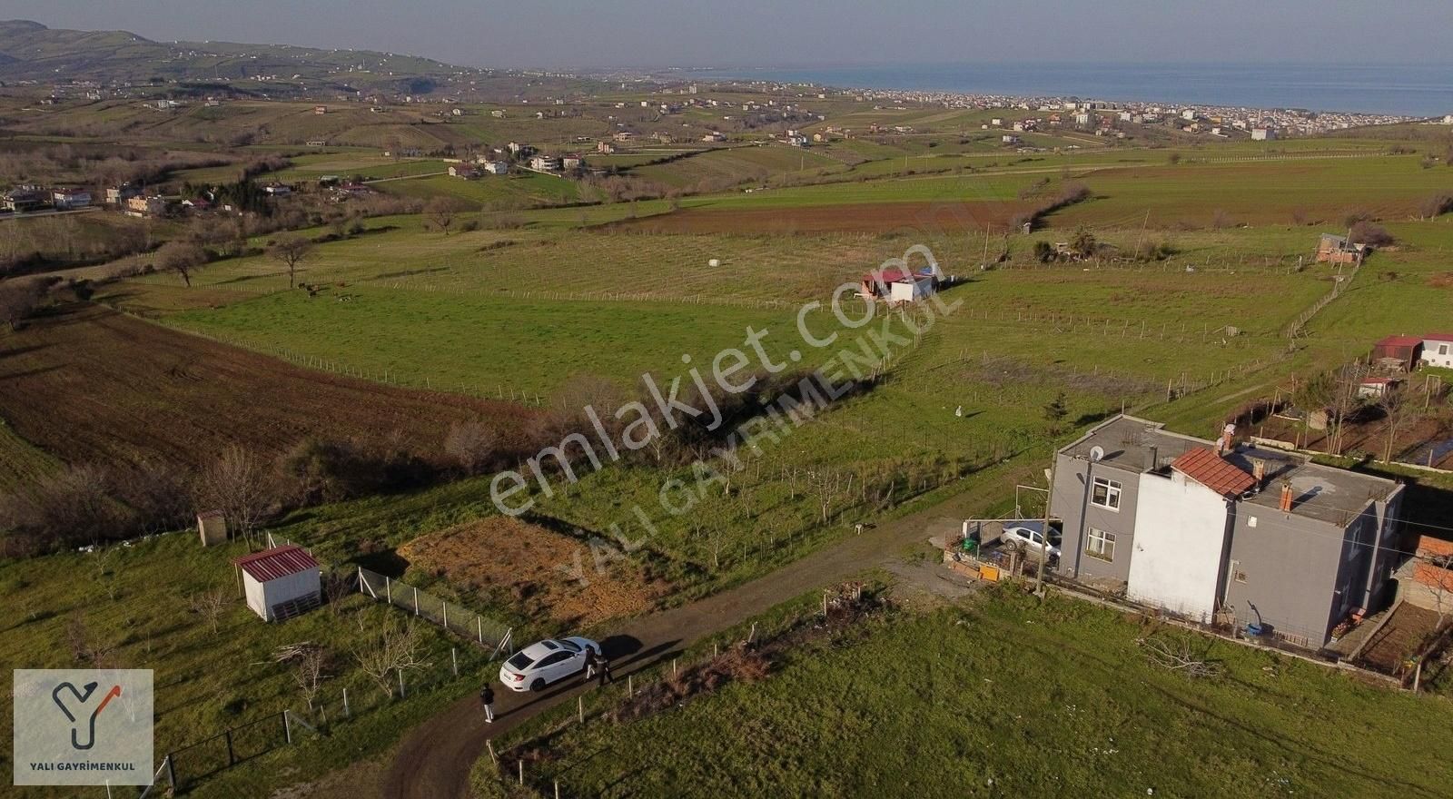 Atakum Güzelyurt Satılık Konut İmarlı Yalı Gayrimenkul | Çatalçam'da Deniz Manzaralı Fırsat Arsa