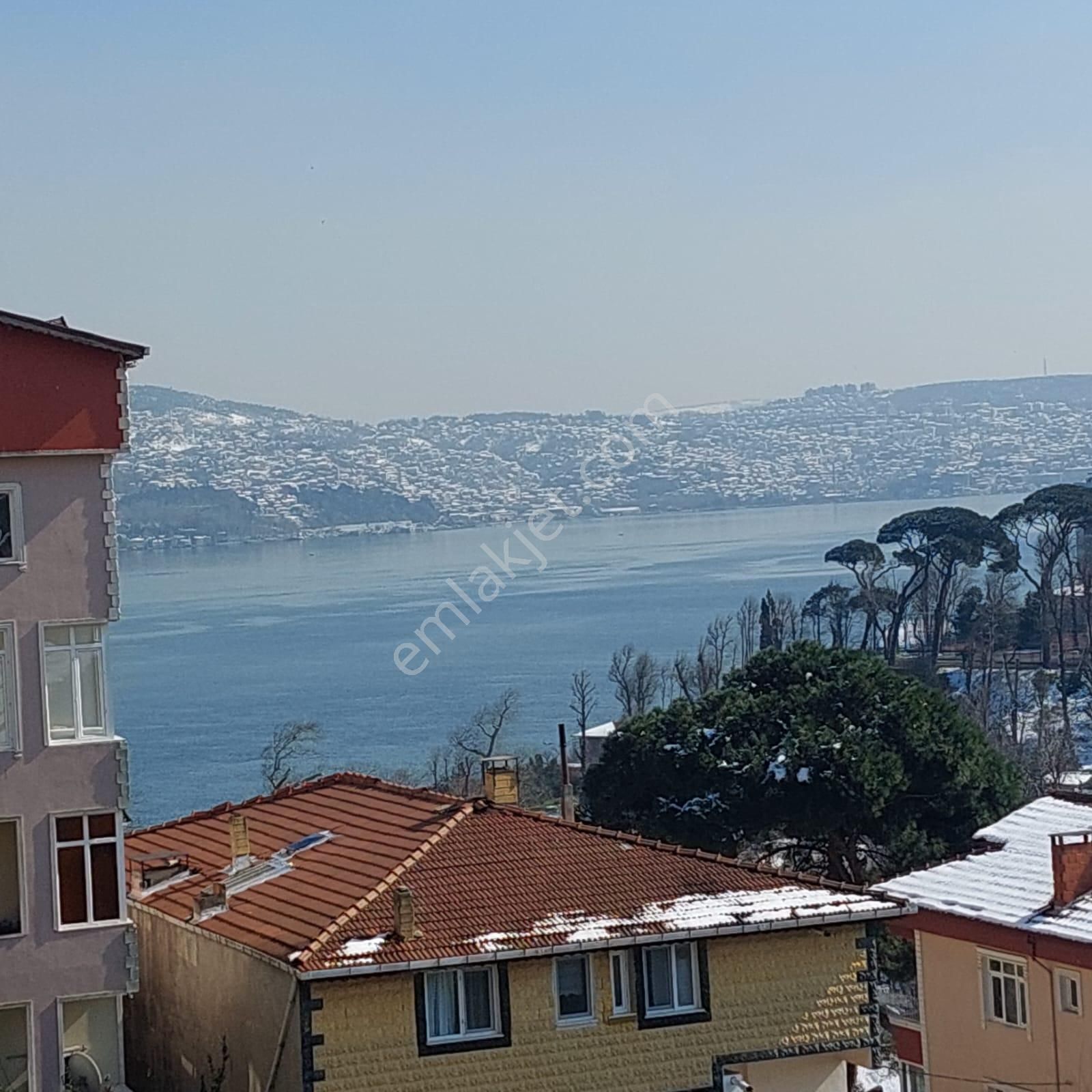 Sarıyer Kireçburnu Kiralık Daire Sarıyer Tarabya Üstü Deniz Doğa Manzaralı Büyük 1+1 Teraslı Çatı Katı