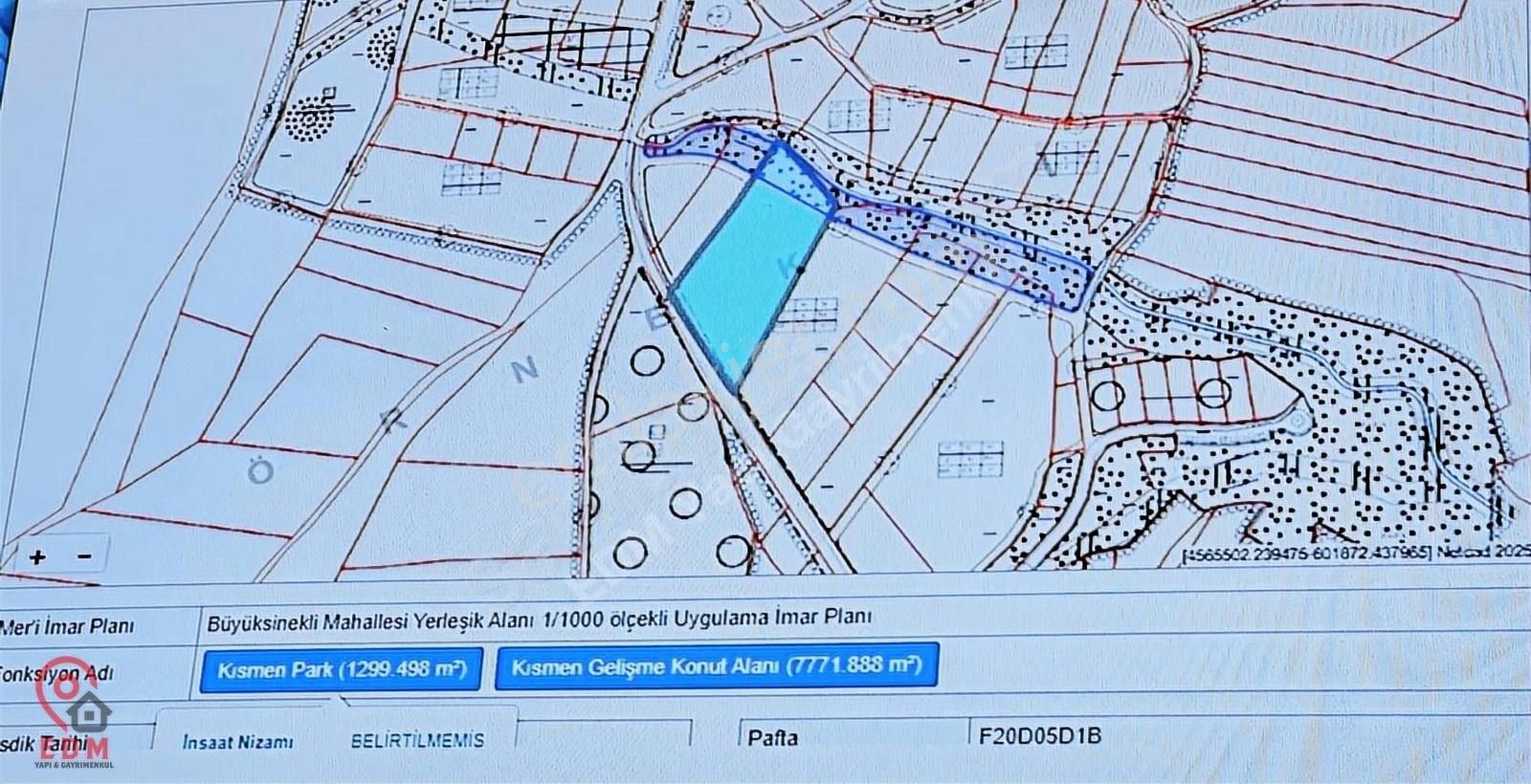 Silivri Büyüksinekli De Satılık 249m² Kupon Arsa - Görsel 3