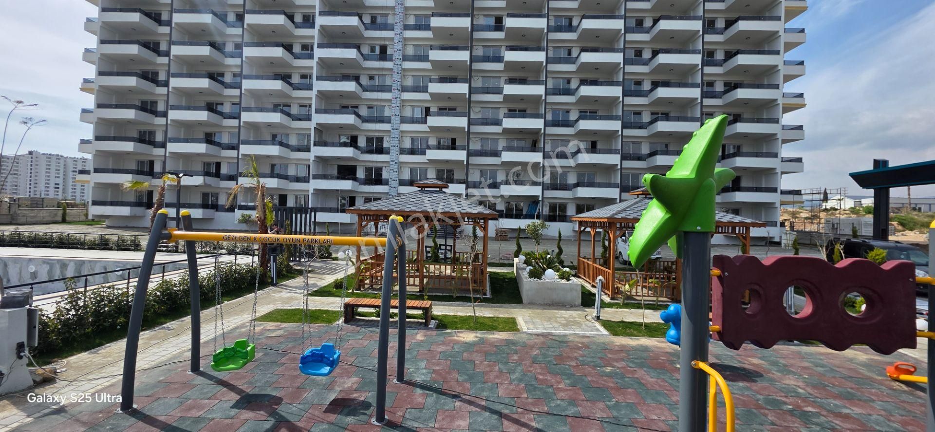 Royal Emlaktan Erdemli Tömük Mah Satılık 1+1 Yazlık Daire Havuz Manzaralı - Görsel 27