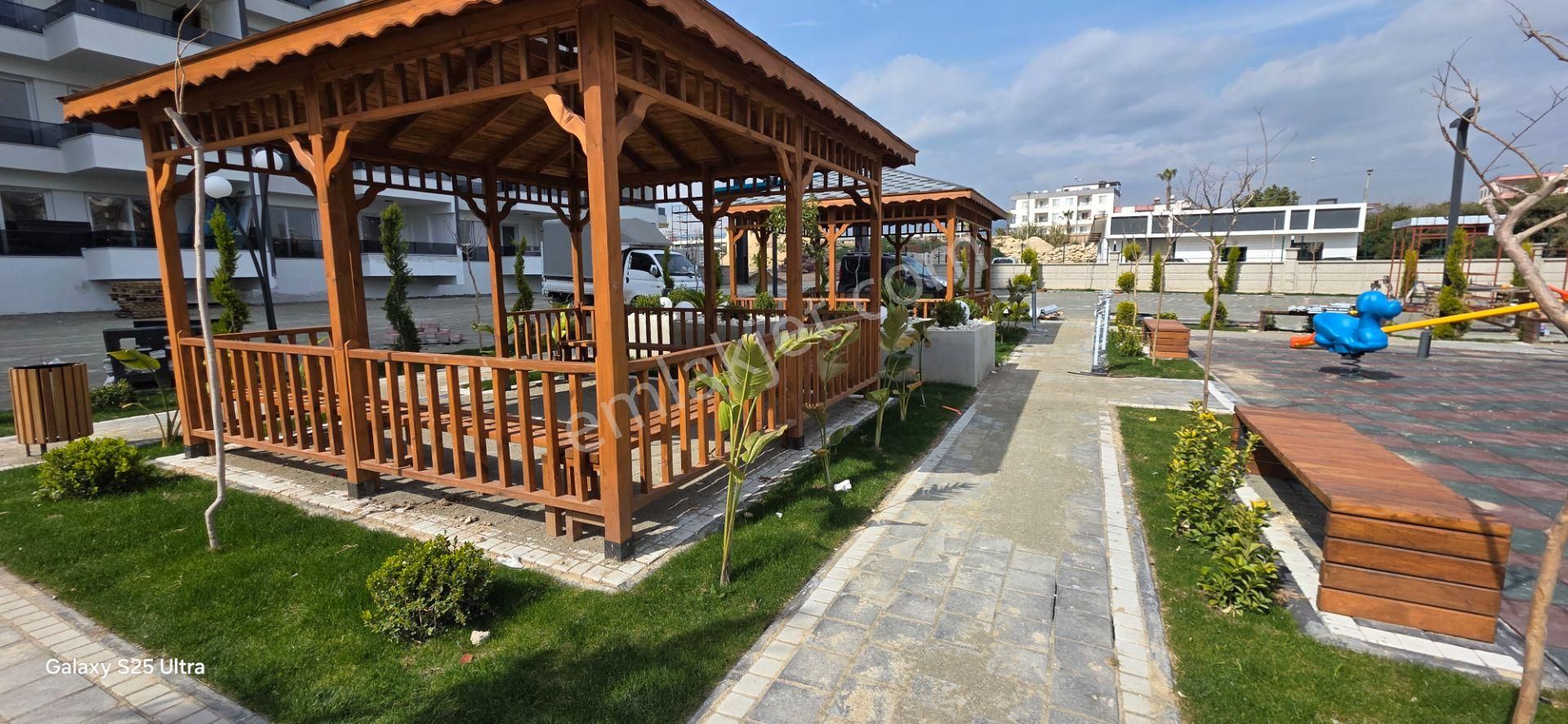 Royal Emlaktan Erdemli Tömük Mah Satılık 1+1 Yazlık Daire Havuz Manzaralı - Görsel 25