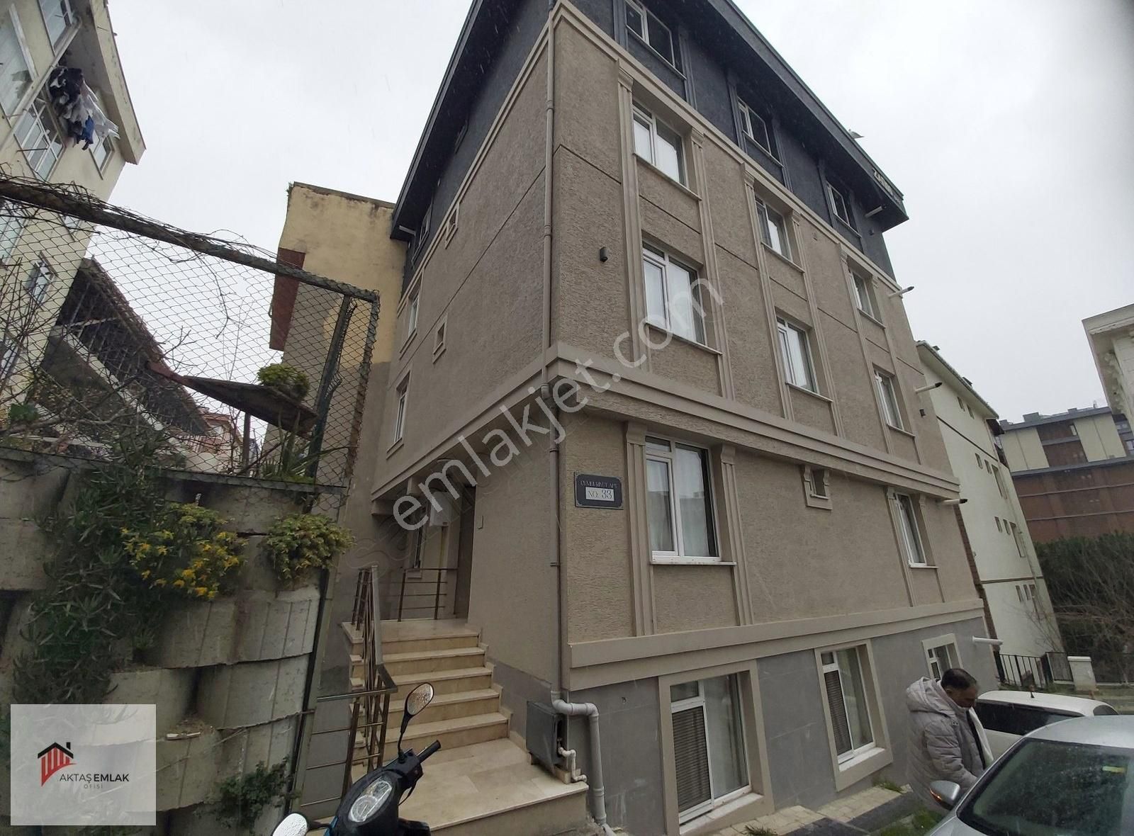 Üsküdar Mimar Sinan Kiralık Daire Aktaştan Sıfır Binada 2+2 100m2 Asansörlü Ters Dublex Daire