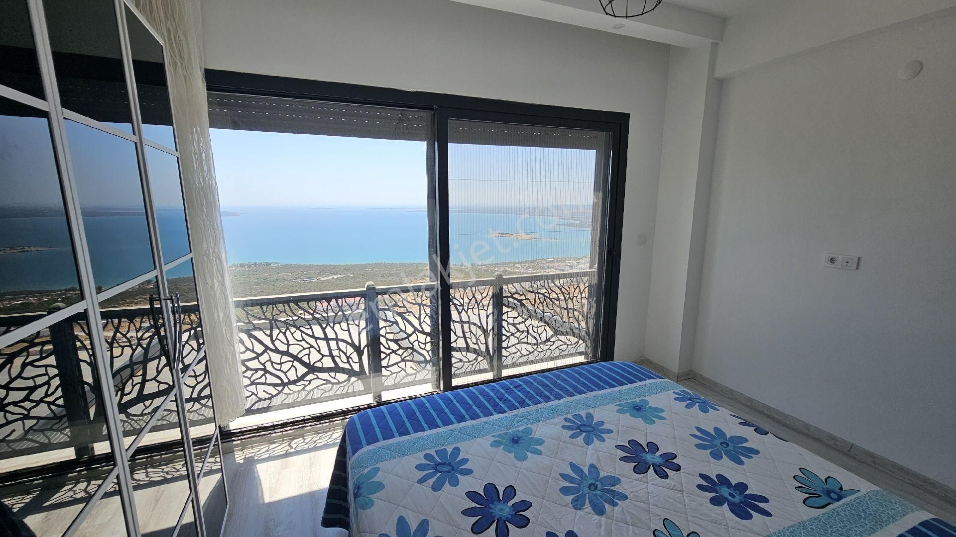 Didim Akbük'te Lebi Derya Deniz Manzaralı Eşyalı 3+1 Sıfır Villa - Görsel 33