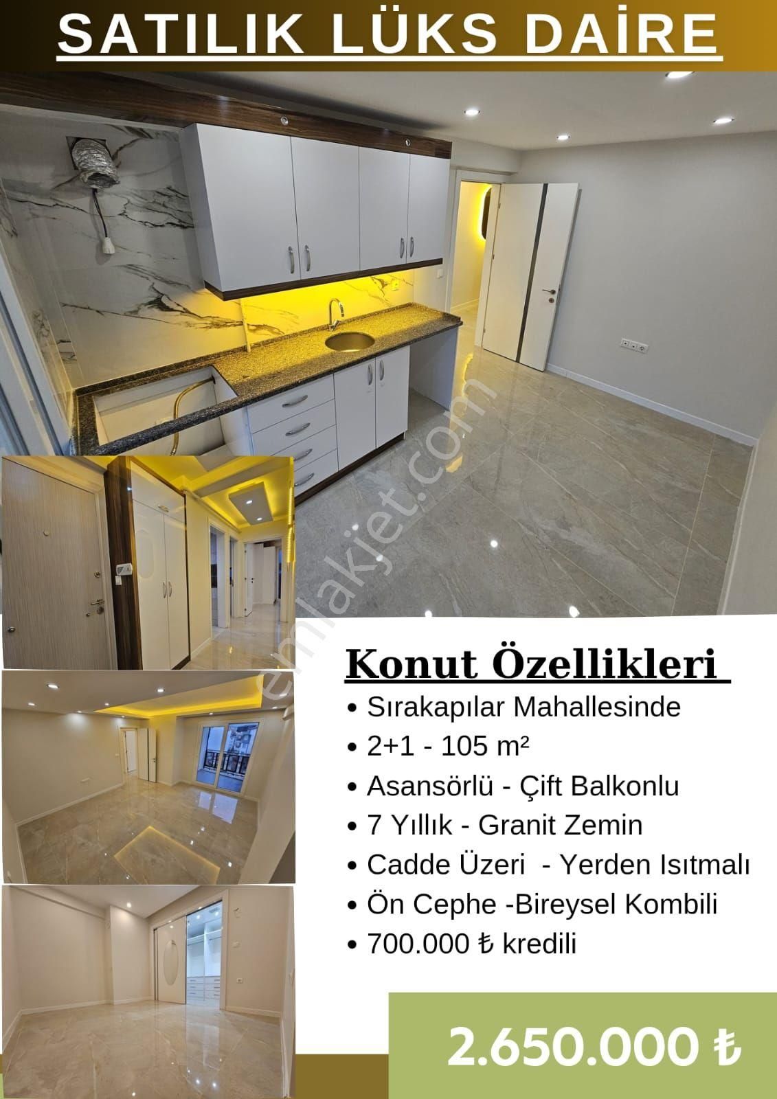 Merkezefendi Sırakapılar Satılık Daire Sırakapılar Mahallesinde Satılık Daire