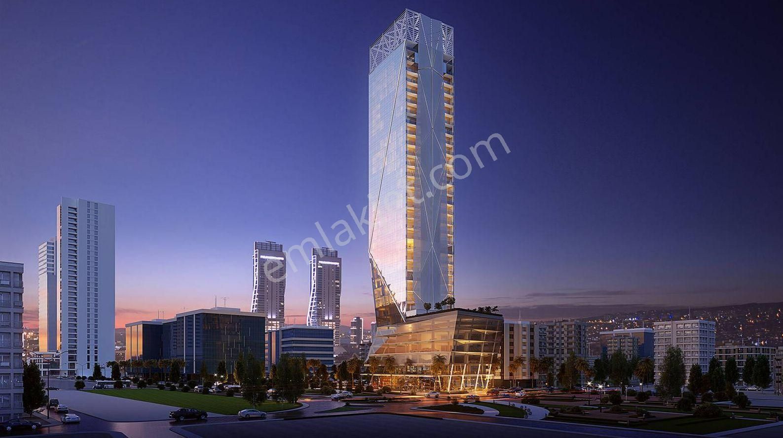 Bayraklı Mansuroğlu Satılık Daire Biva Tower'da Yatırıma Uygun 125 M² Şehir Manzaralı Fırsat 2+1