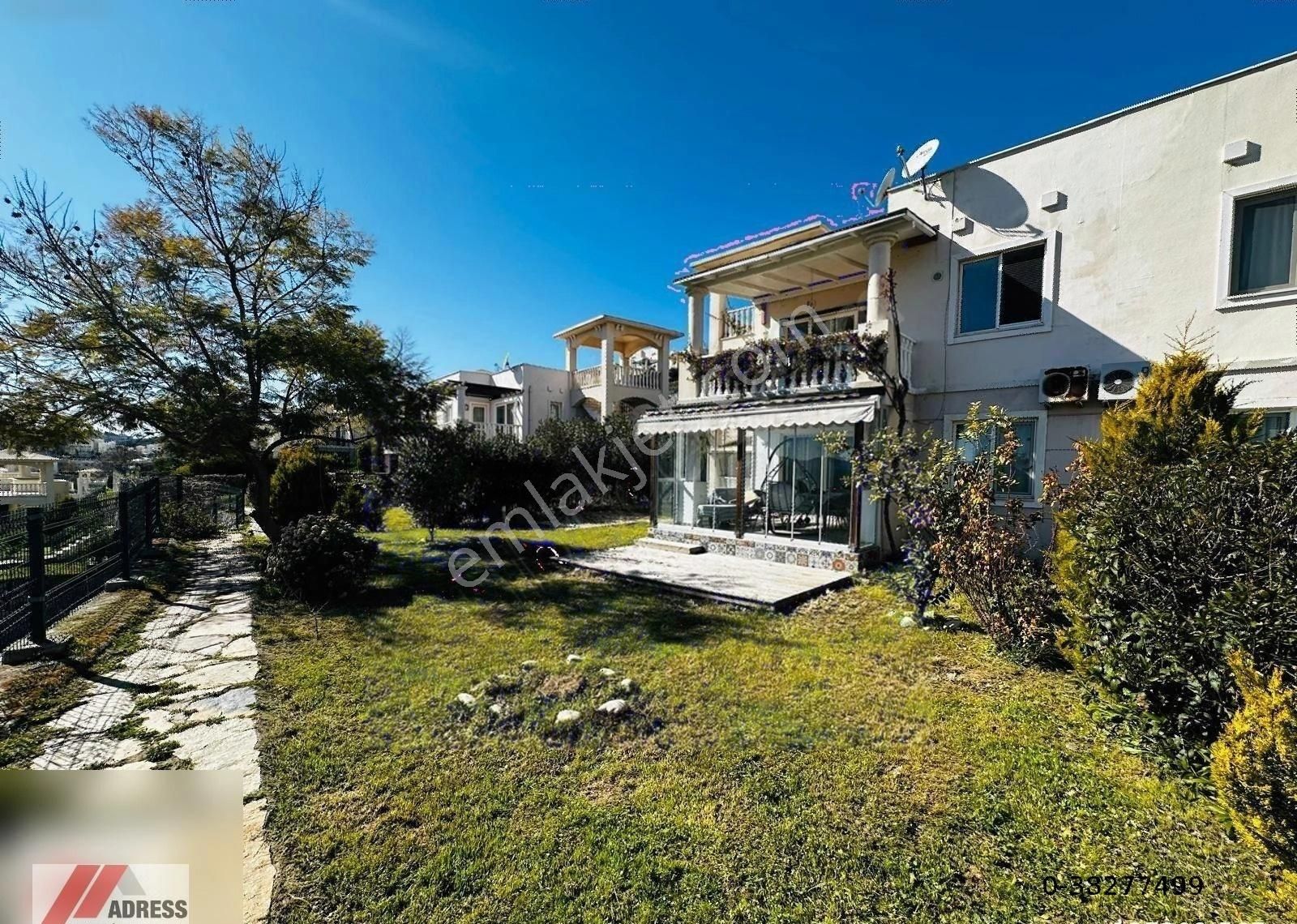 Bodrum Adabükünde Satılık Bahçe Katı Daire - Görsel 25
