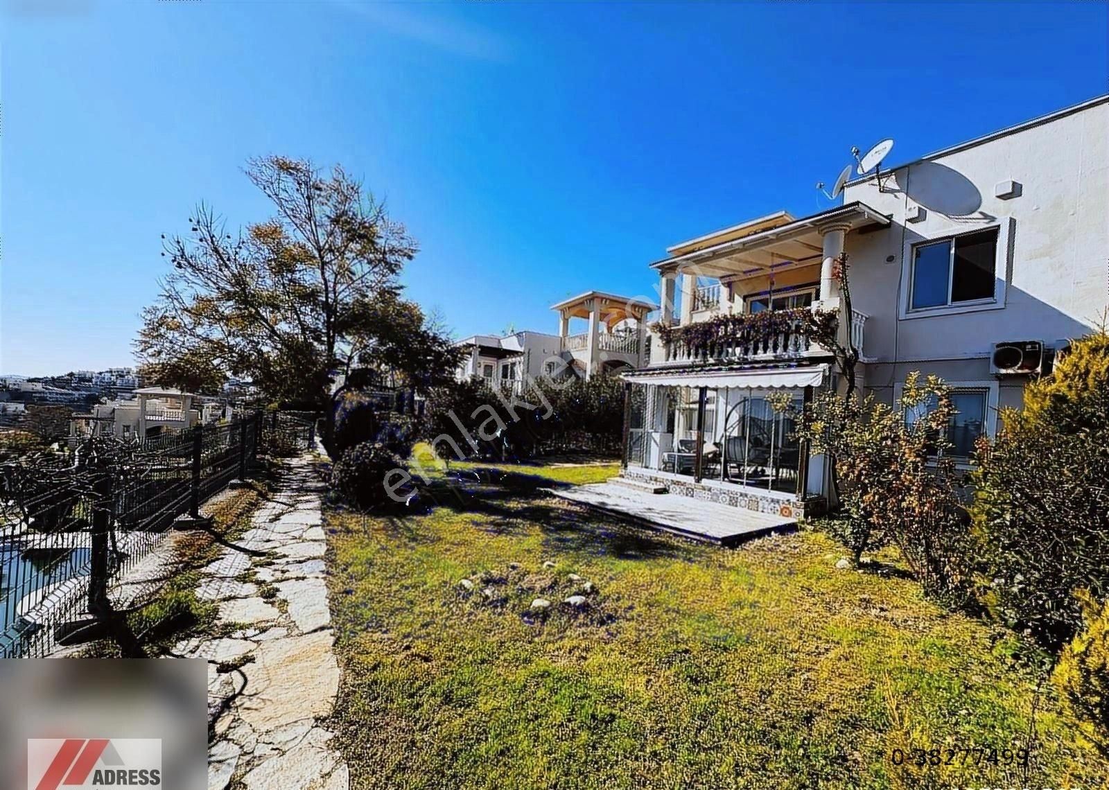 Bodrum Adabükünde Satılık Bahçe Katı Daire - Görsel 23