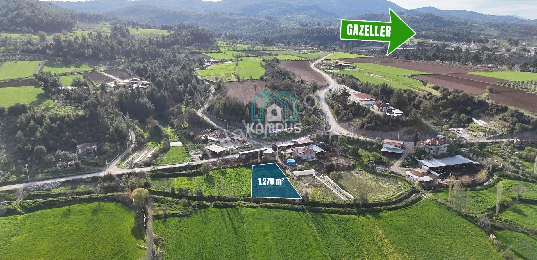 Muğla Menteşe Yörükoğlu Mah. Satılık Tarla