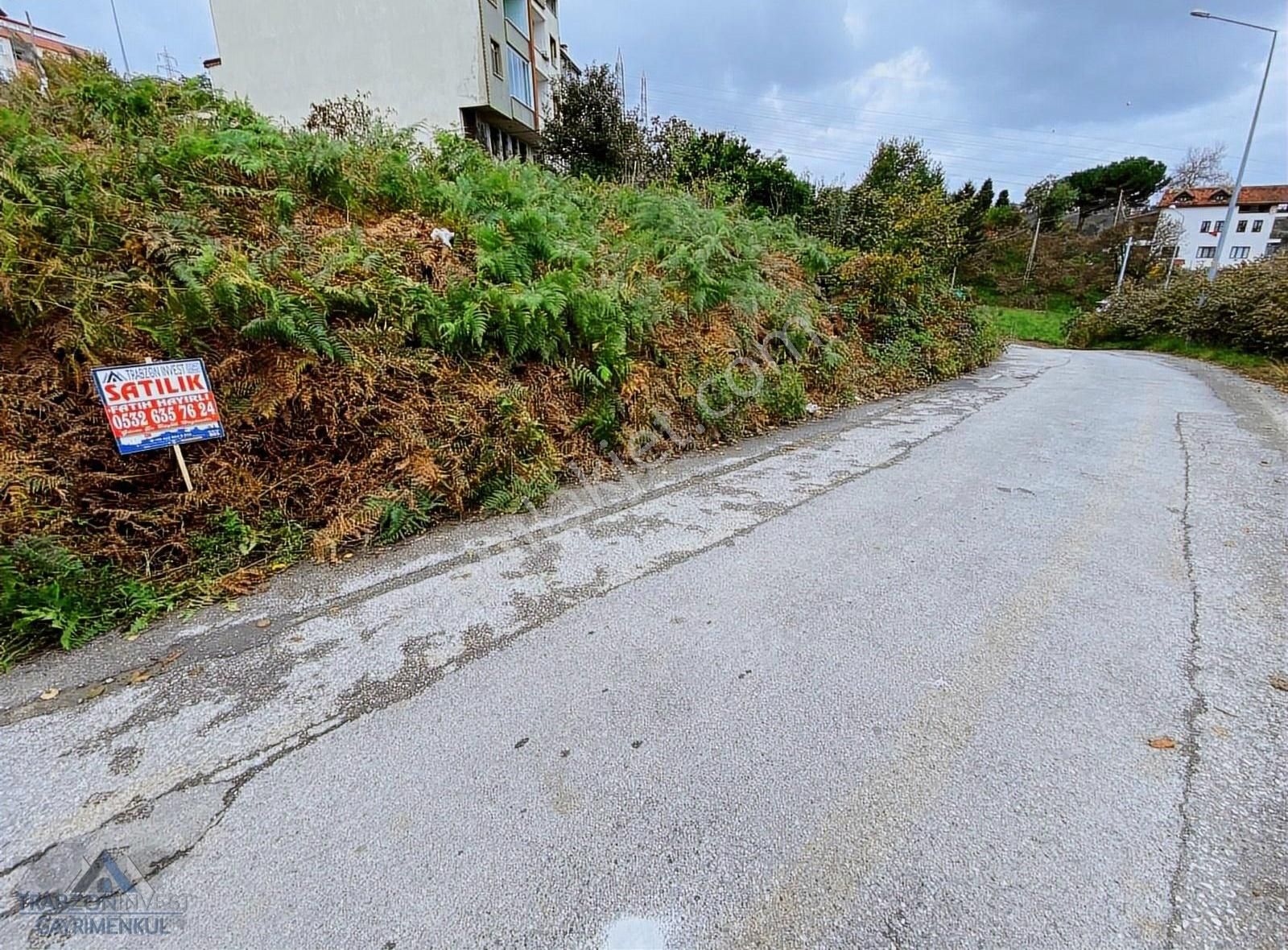 Trabzonda Satılık Deniz Manzaralı Arsa