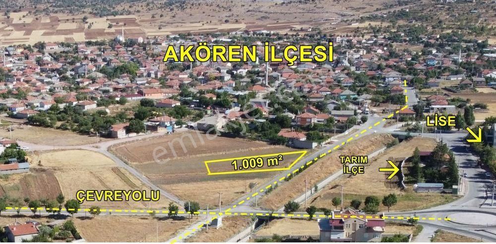 Akören Tülce Satılık Konut İmarlı 1.009 M² / Konya / Akören / Tülce / İmarlı Arsa